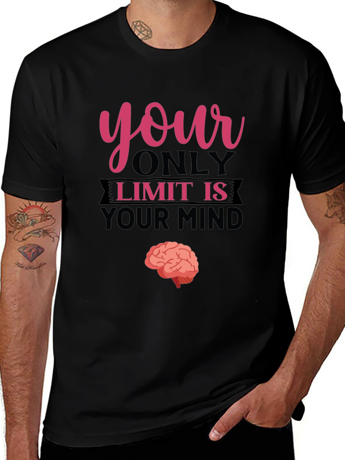 Your Only Limit Is Your Mind Brain Tee