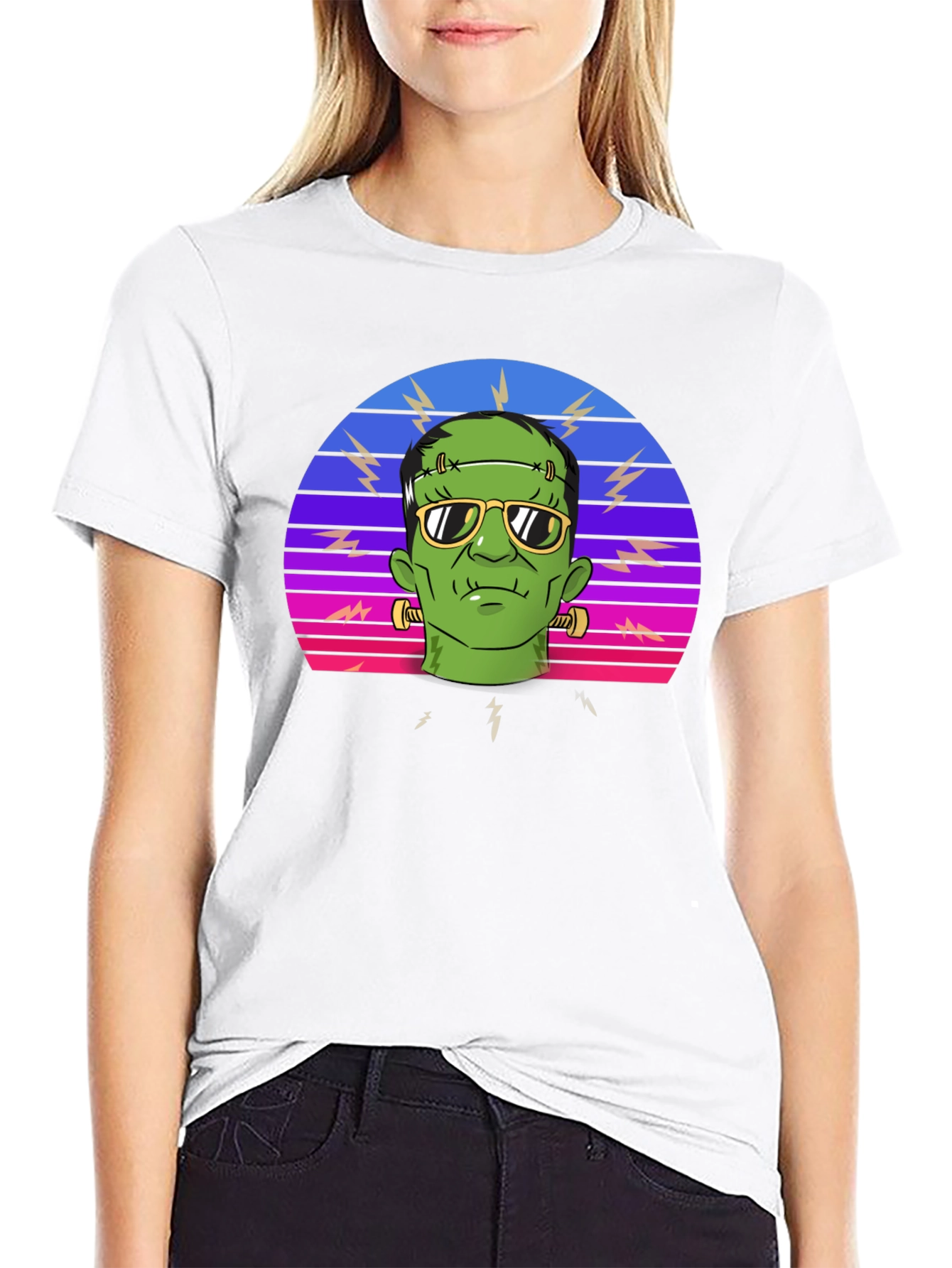 Frankenstein Retro Graphic T-Shirt
