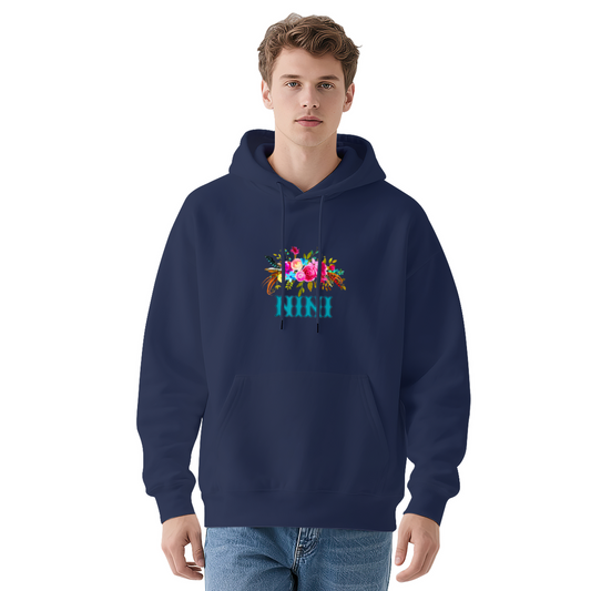 Gothic Floral Bouquet Dark Aesthetic Graphic Hoodie - Flower Lover Pullover