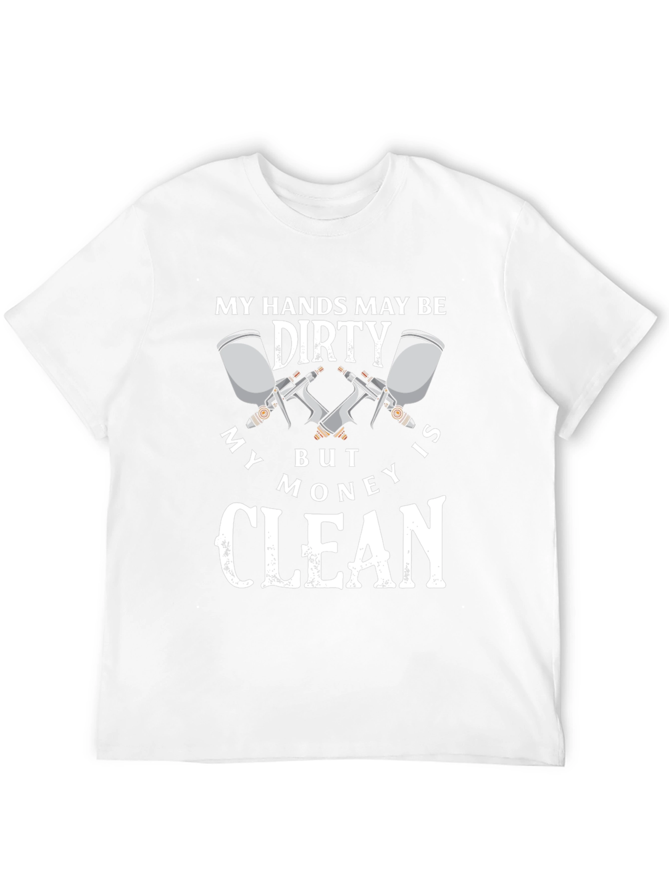 Dirty Hands Clean Money Graphic T-Shirt