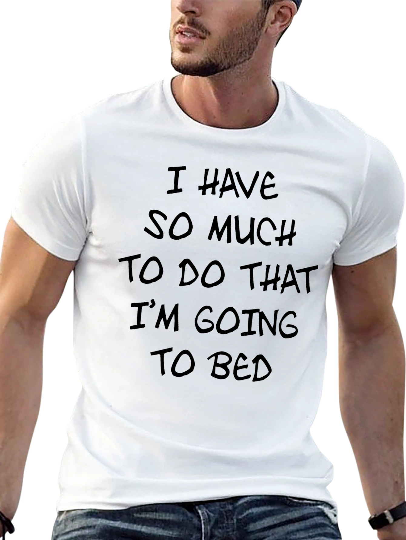 Funny I Have So Much To Do Black T-Shirt