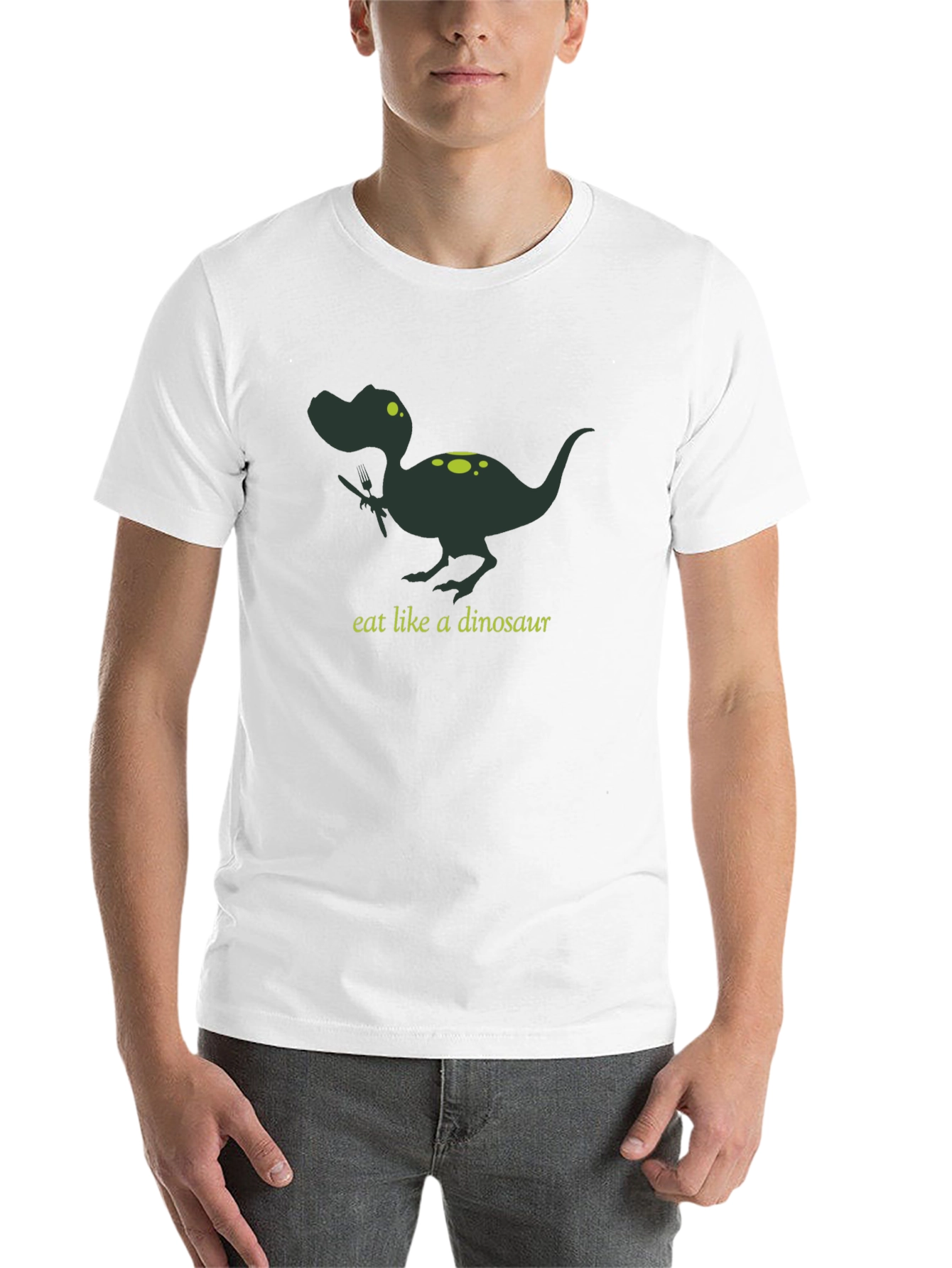 Eat Like a Dinosaur Graphic Tee