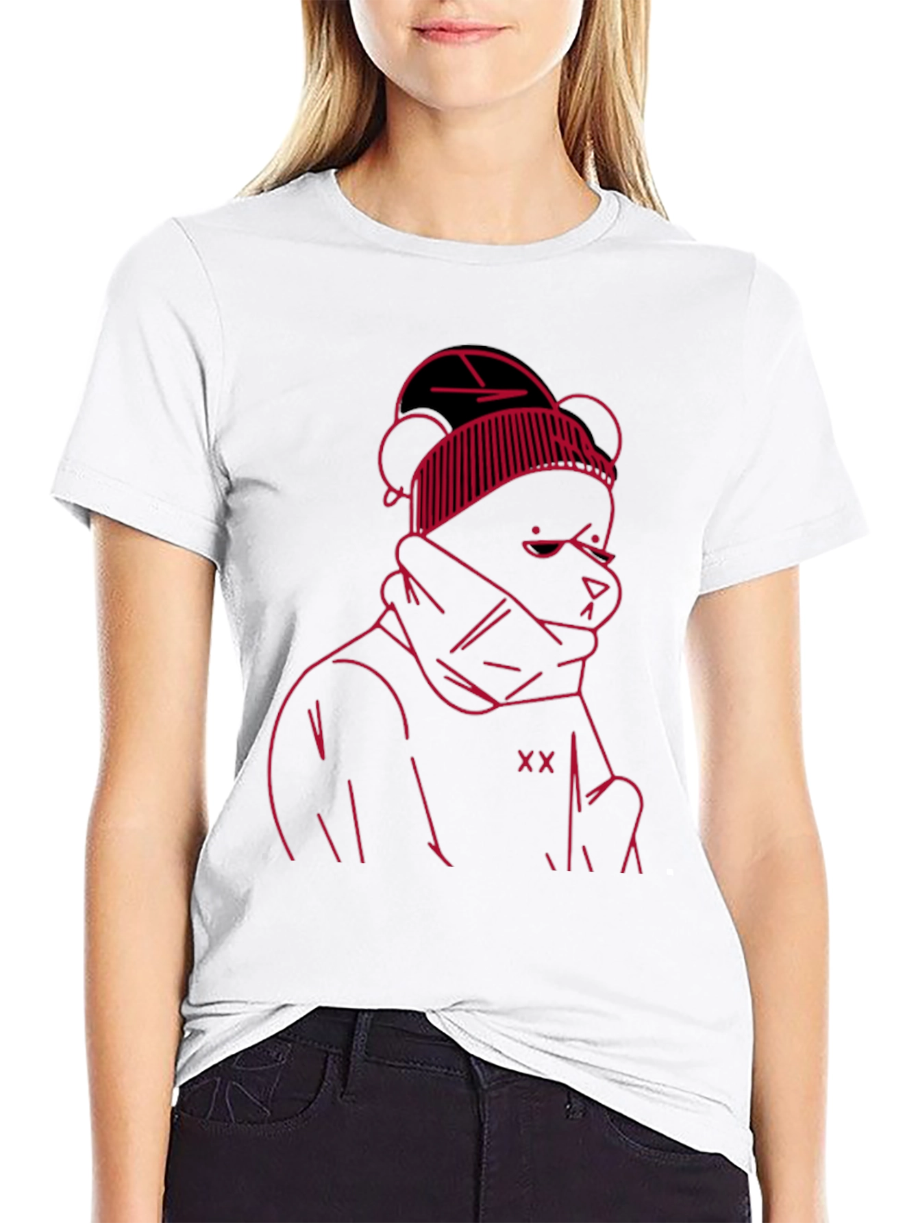 Graphic Bear Tee - Cool Streetwear Style