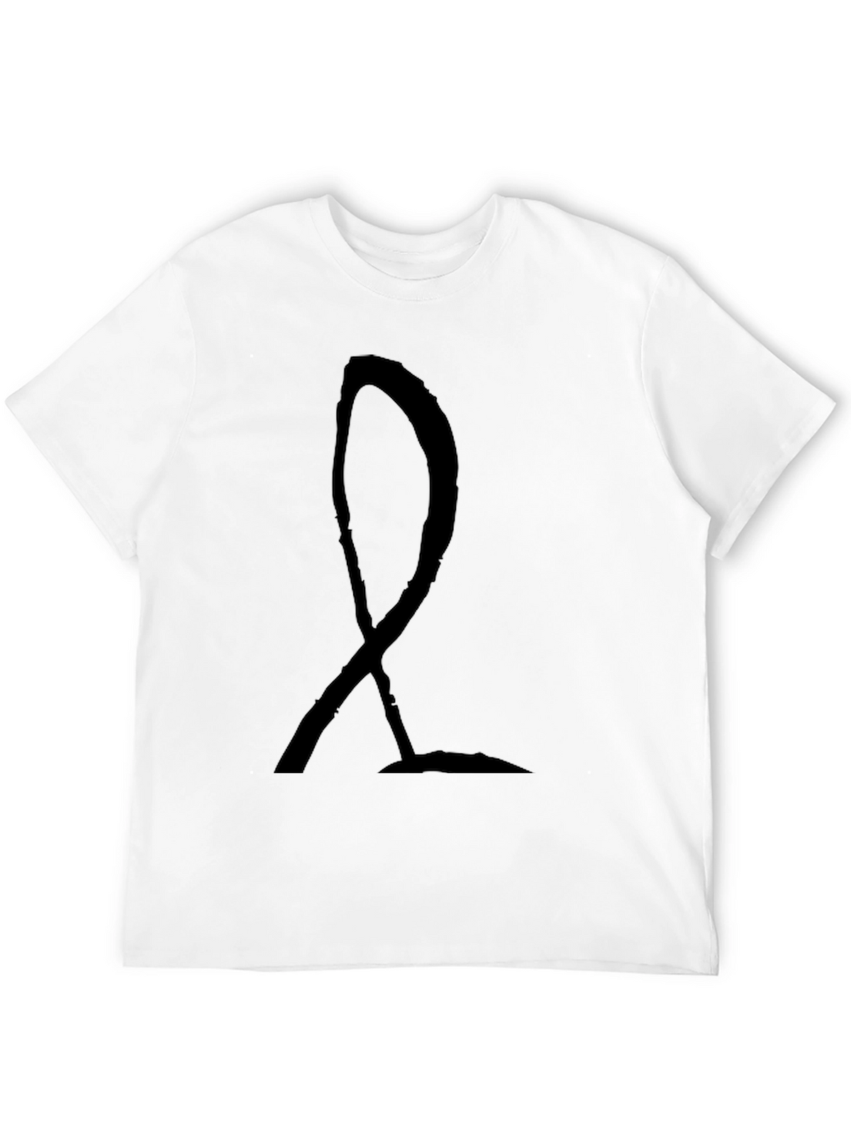 Abstract Symbol Black T-Shirt