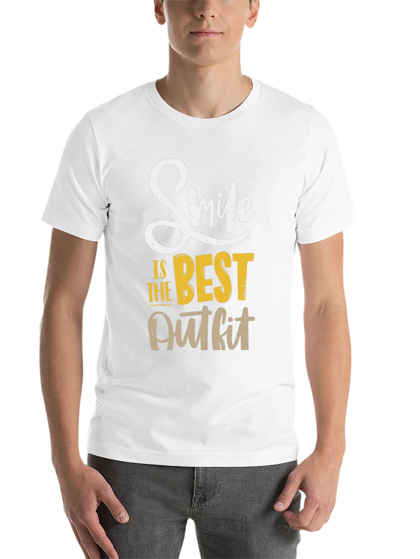 Smile is The Best Outfit Graphic Tee