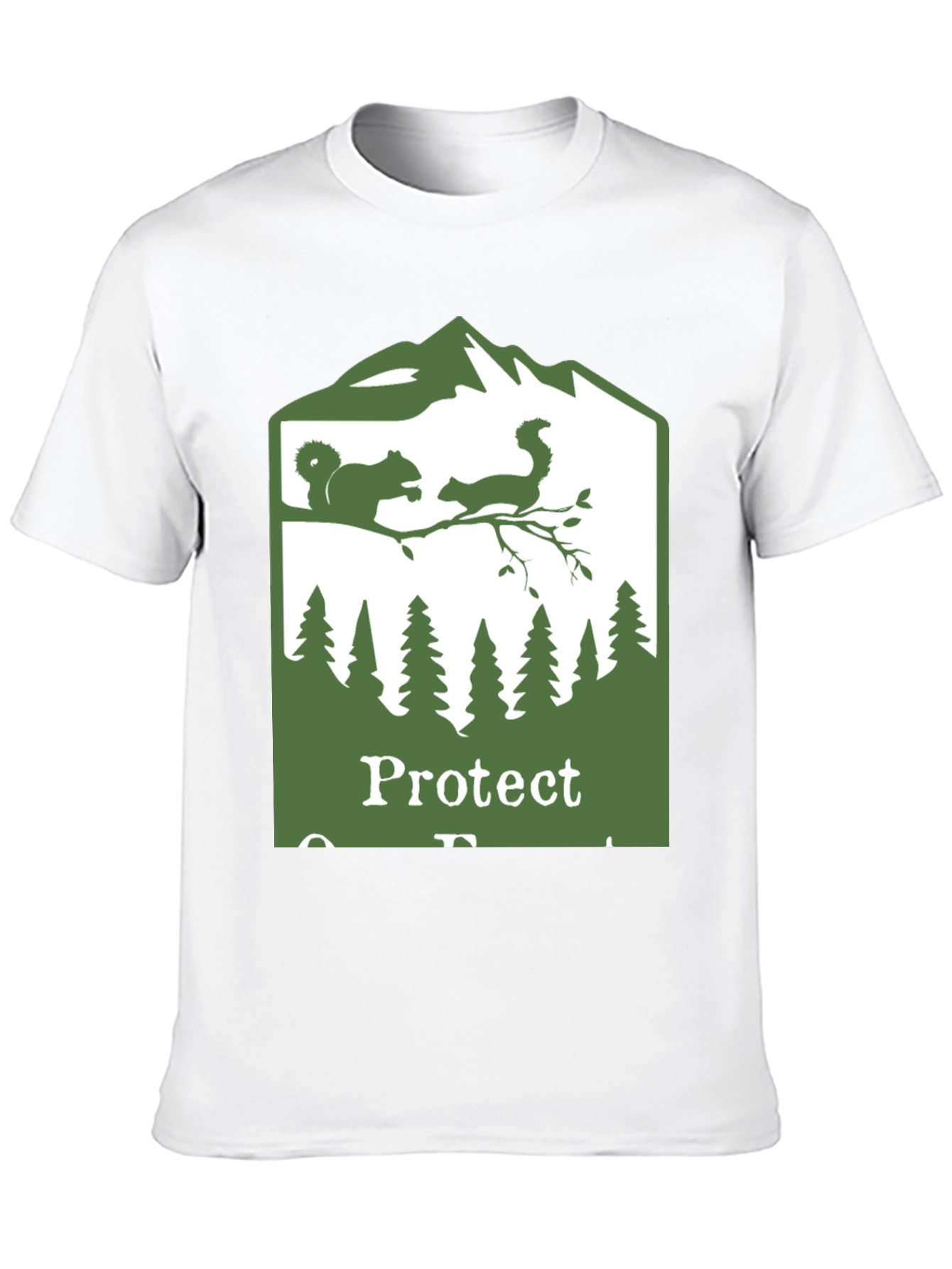 Protect Our Forests Black T-Shirt