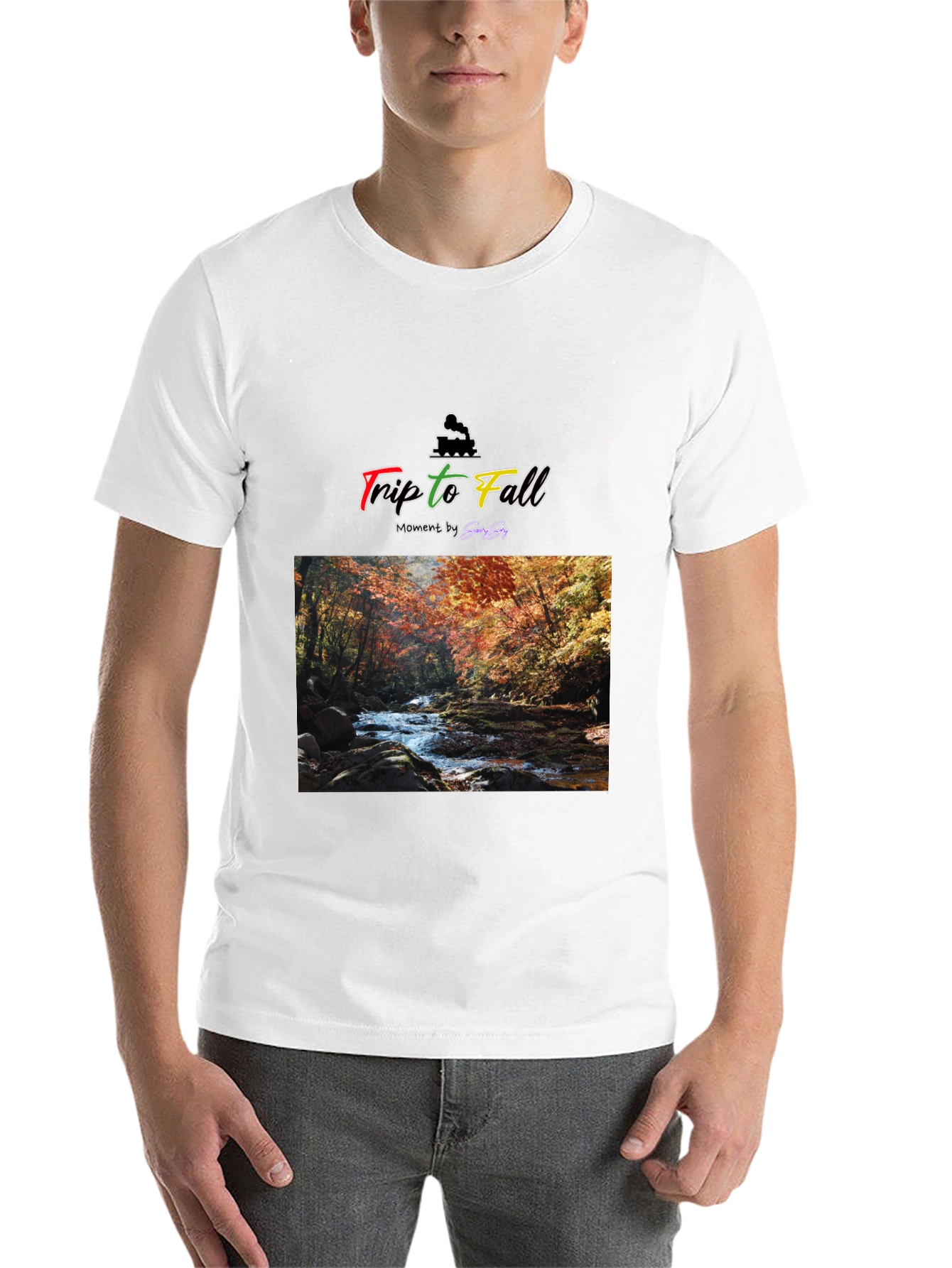 Trip to Fall T-Shirt - Nature Stream Design