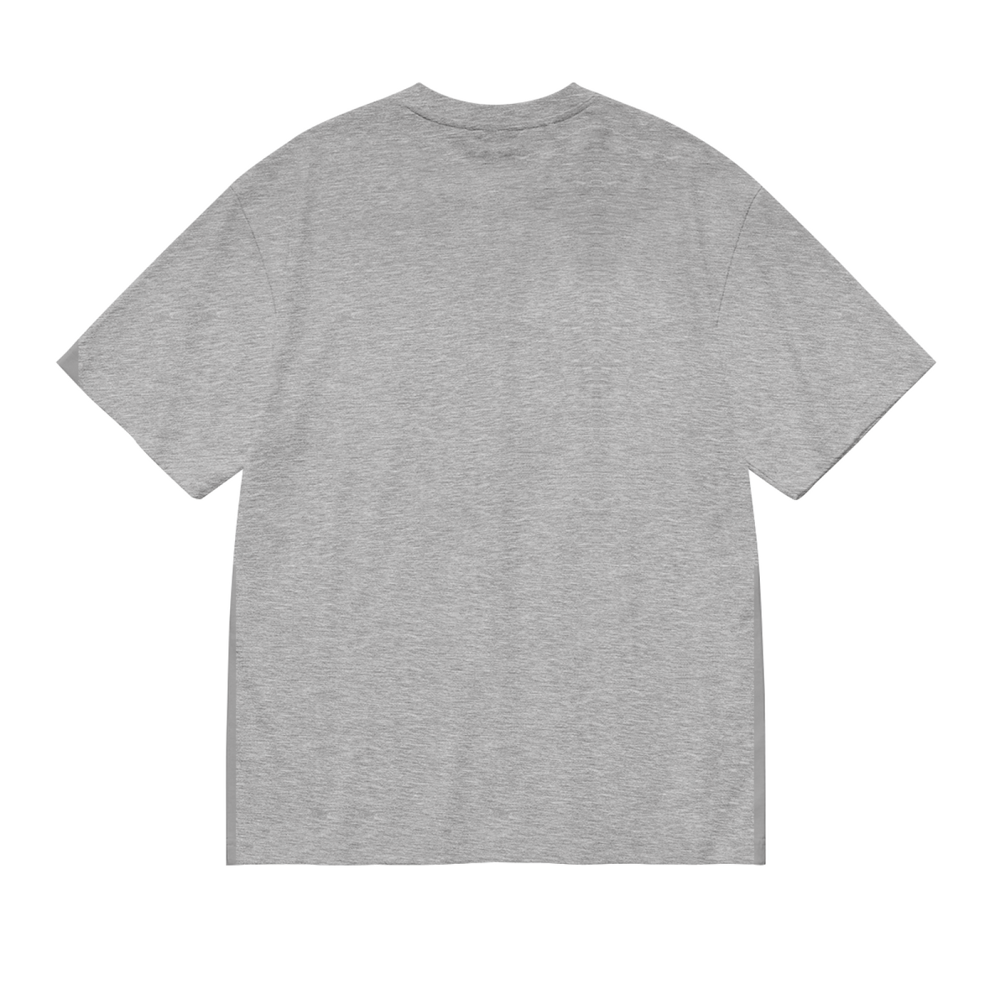 Vintage Ithaca College Letter Print Grey T-Shirt, Preppy Campus Couple Casual Top