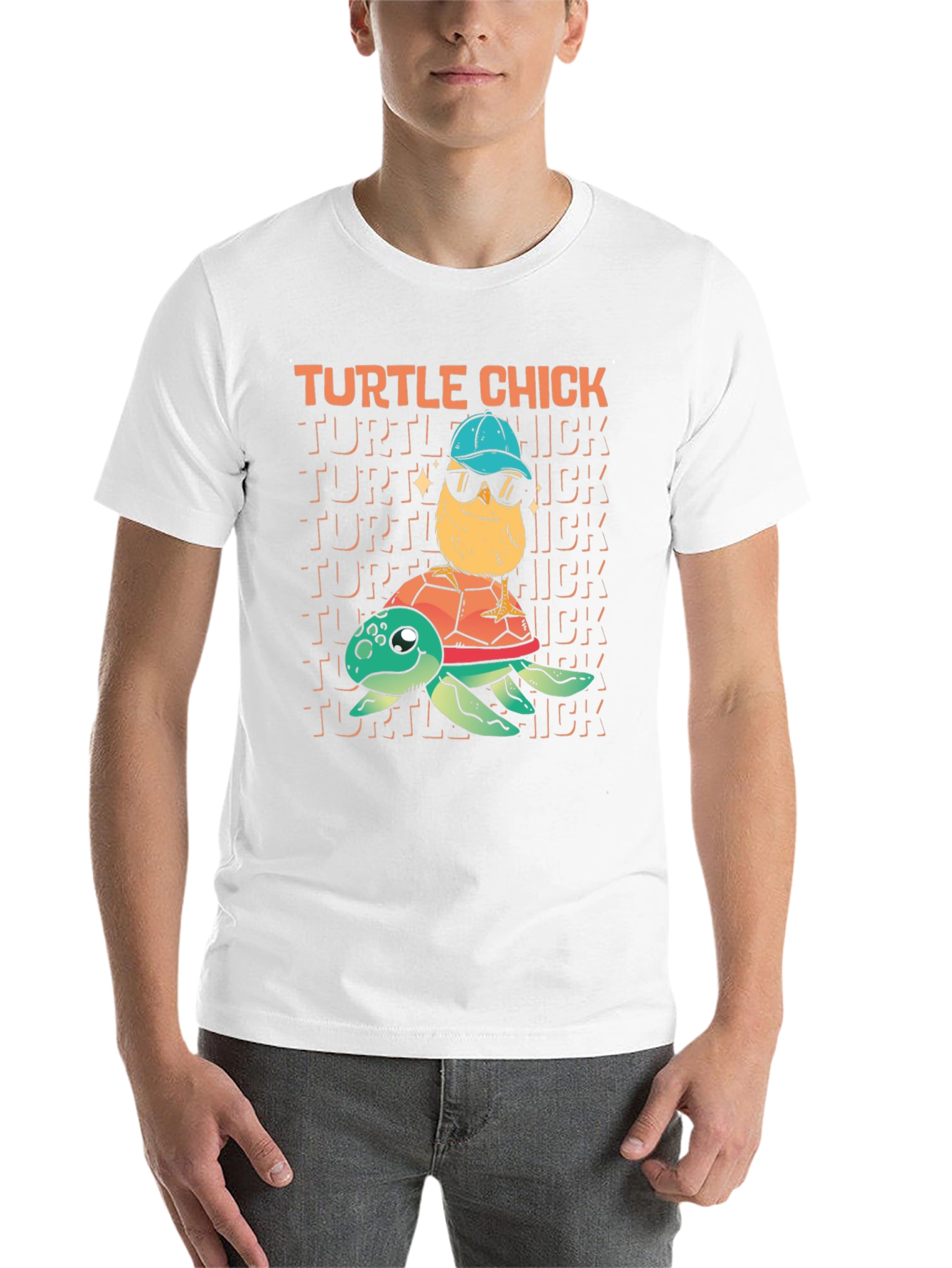 Turtle Chick Graphic T-Shirt