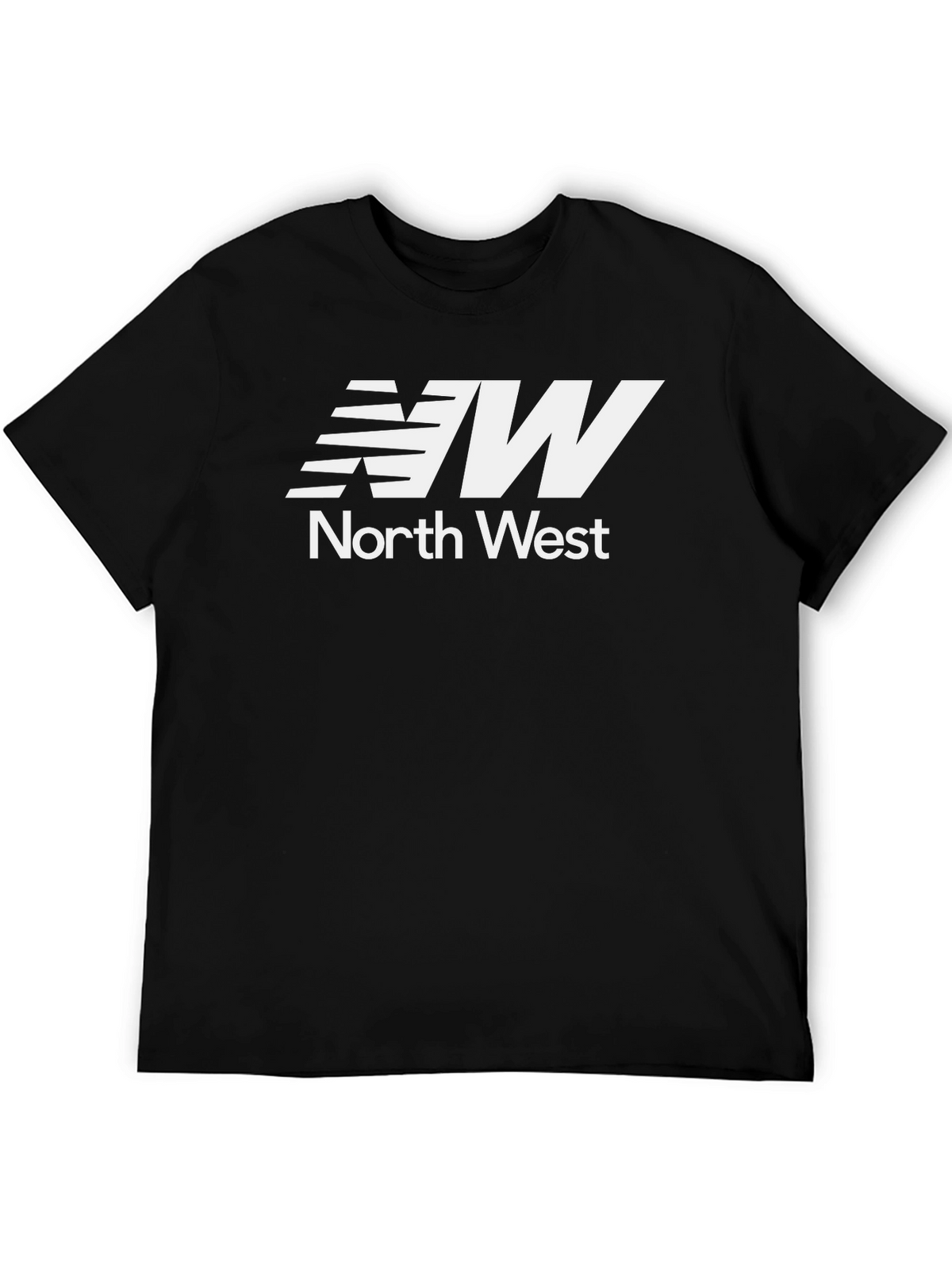 North West Graphic Tee - Stylish Black T-Shirt