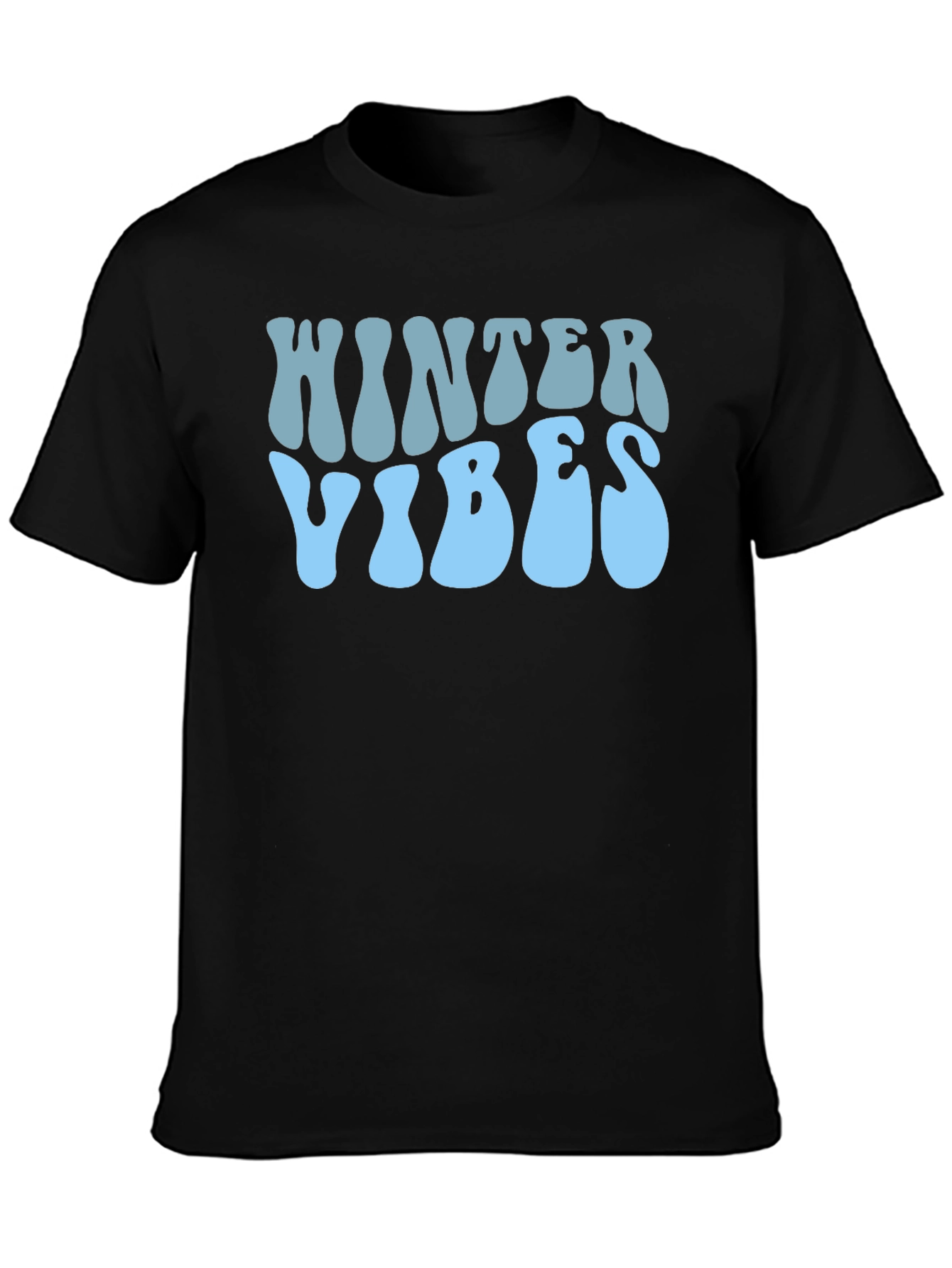 Winter Vibes Graphic Tee - Stylish Holiday Apparel