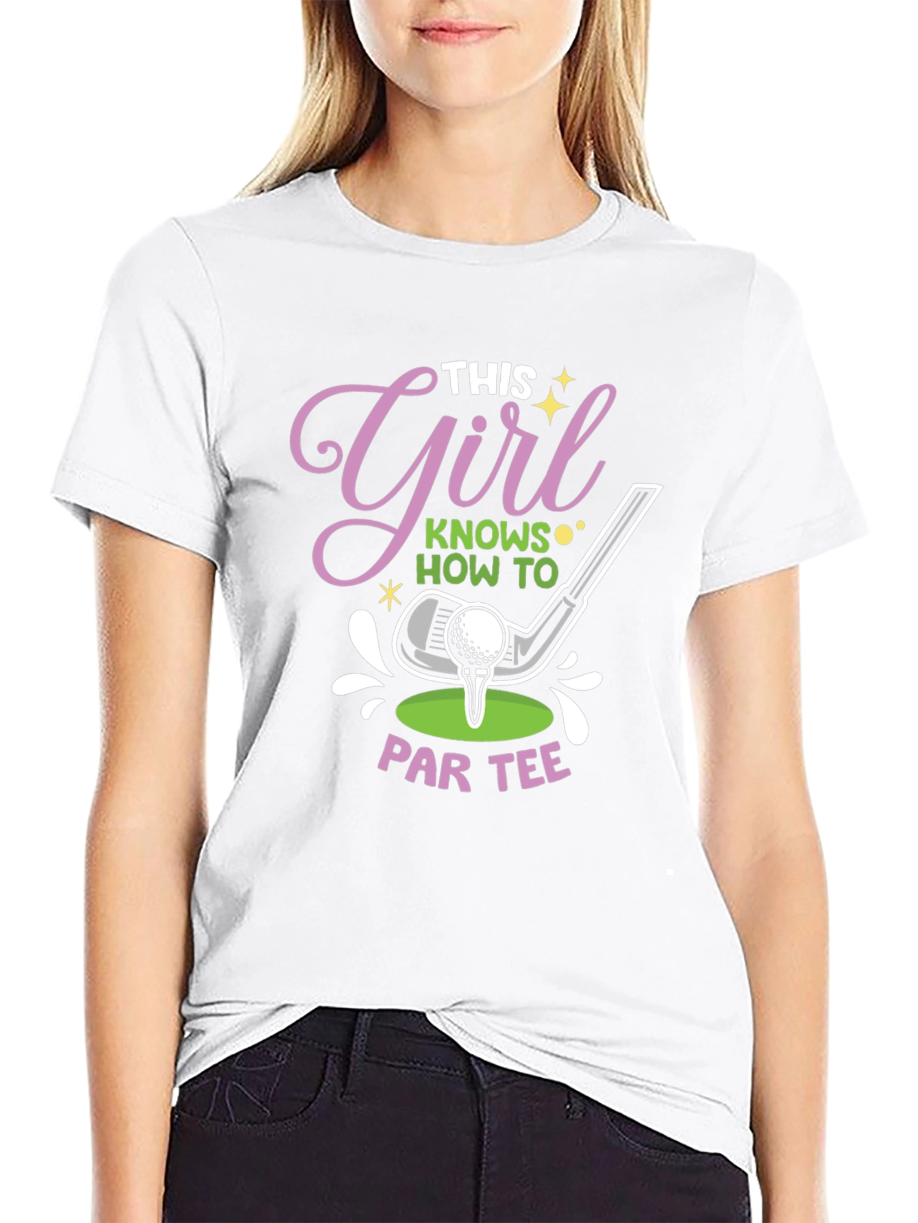 This Girl Knows How to Par Tee T-Shirt