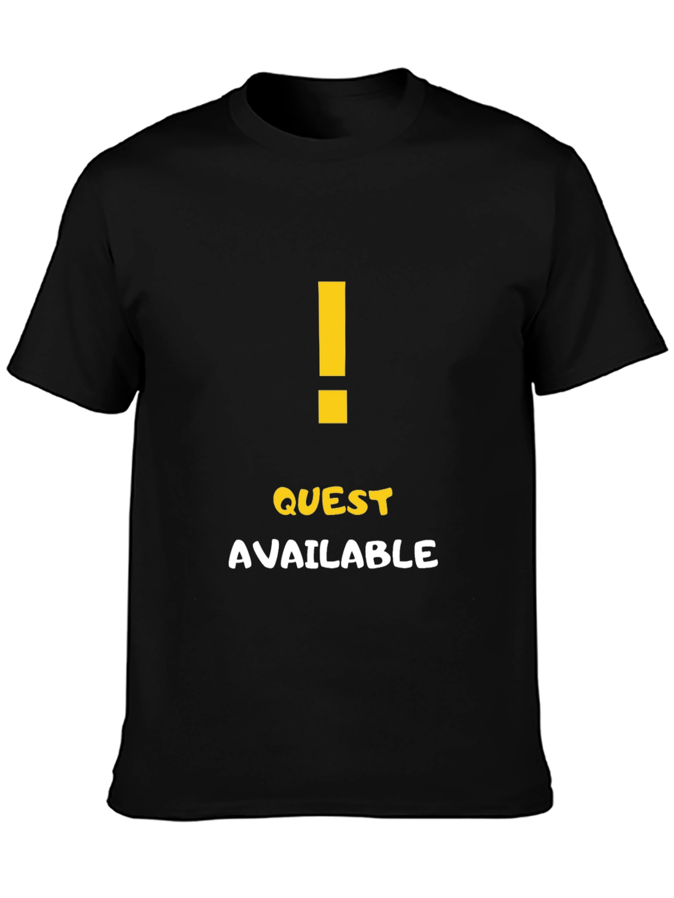 Quest Available Graphic T-Shirt - Gamer Style Tee