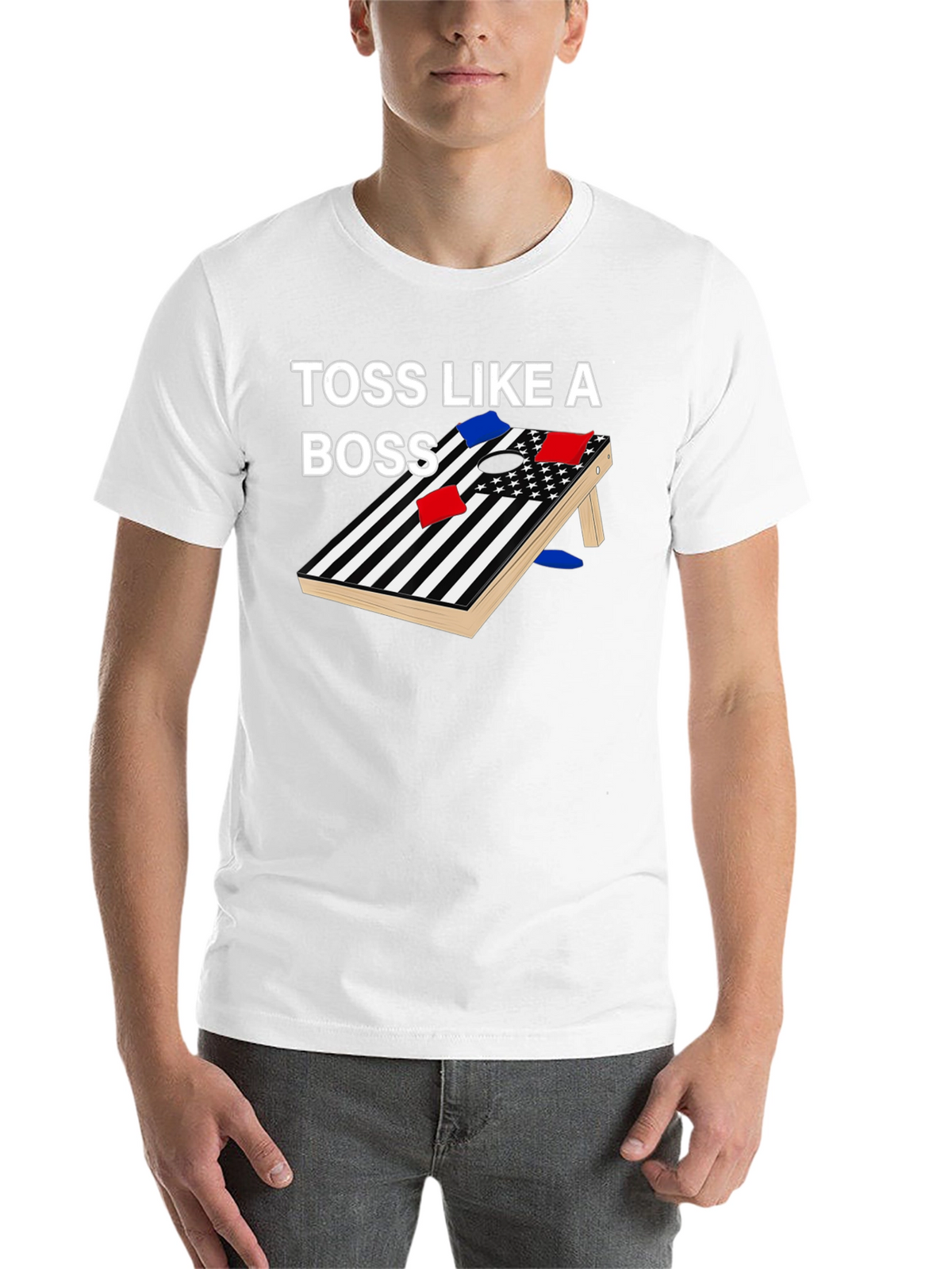 Toss Like a Boss Cornhole T-Shirt