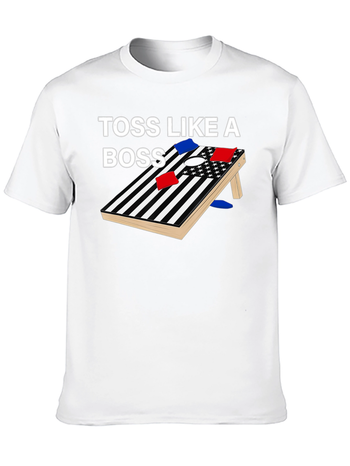 Toss Like a Boss Cornhole T-Shirt