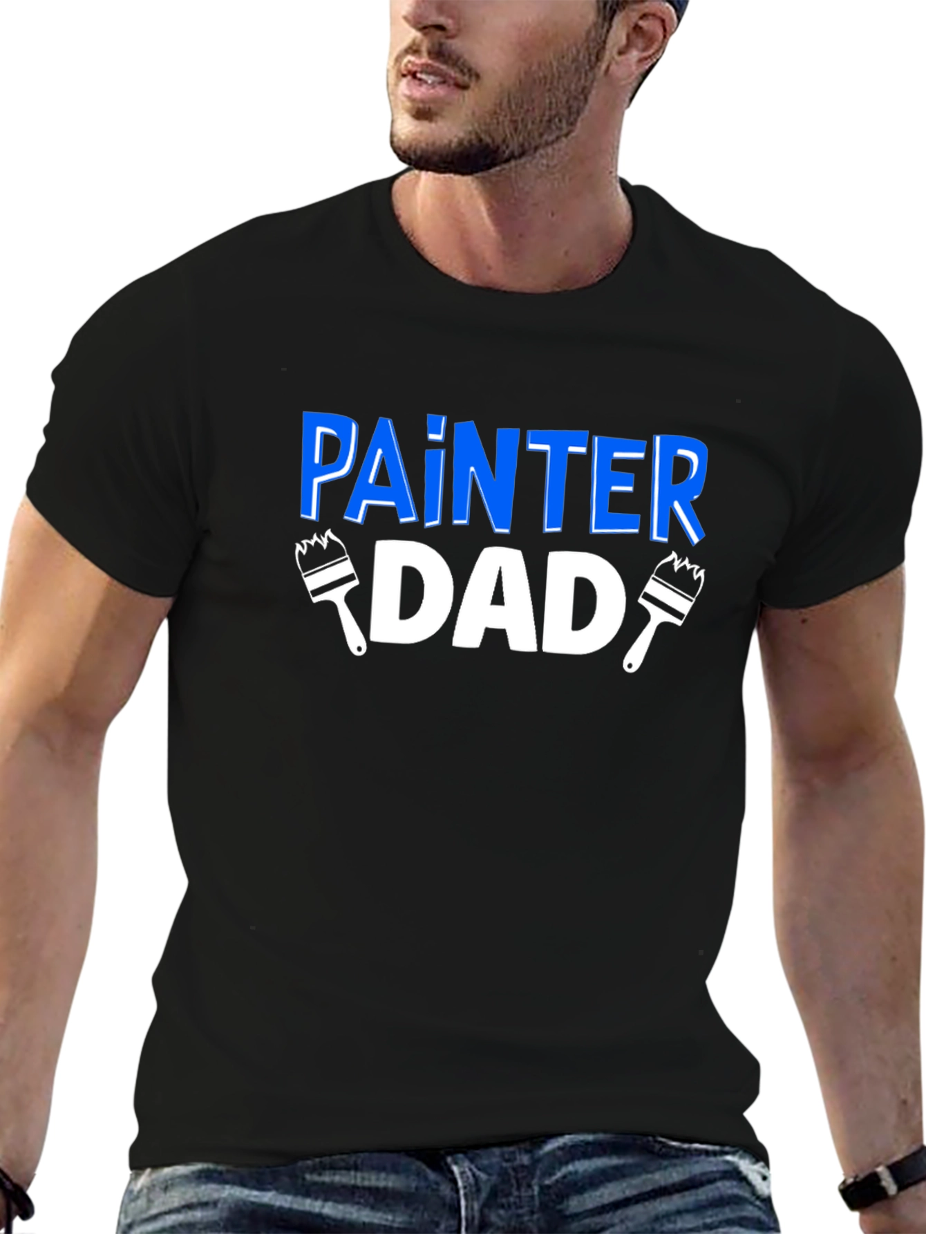 Painter Dad Graphic Tee - Gift for Handyman