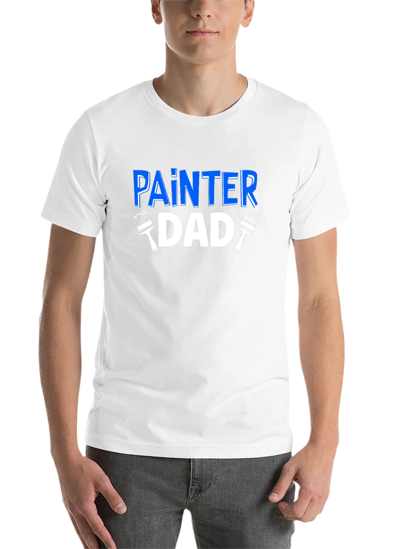 Painter Dad Graphic Tee - Gift for Handyman