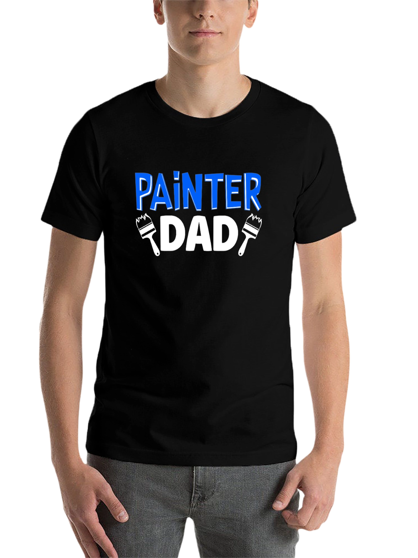 Painter Dad Graphic Tee - Gift for Handyman