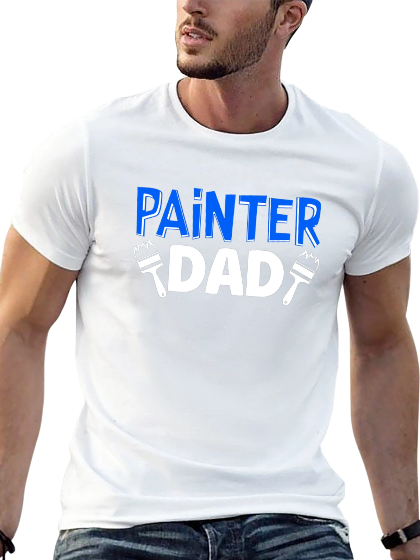 Painter Dad Graphic Tee - Gift for Handyman