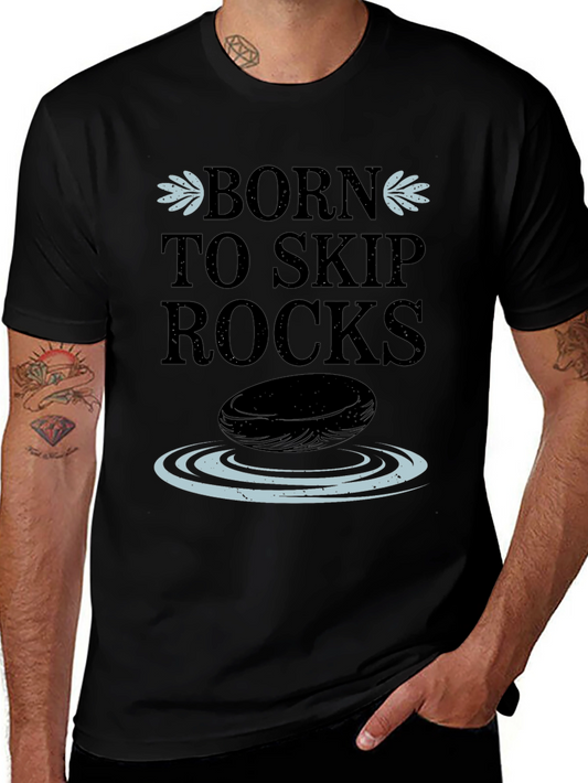 Born to Skip Rocks Graphic Tee