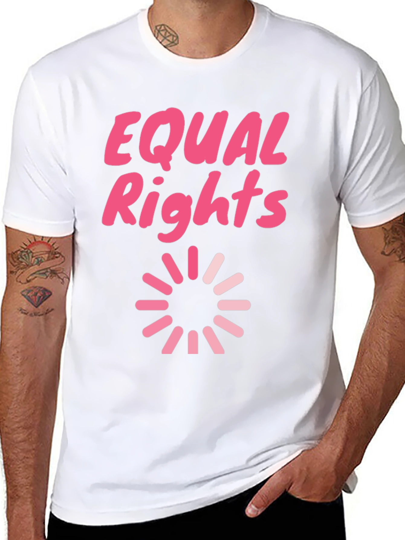 Equal Rights Loading Graphic T-Shirt
