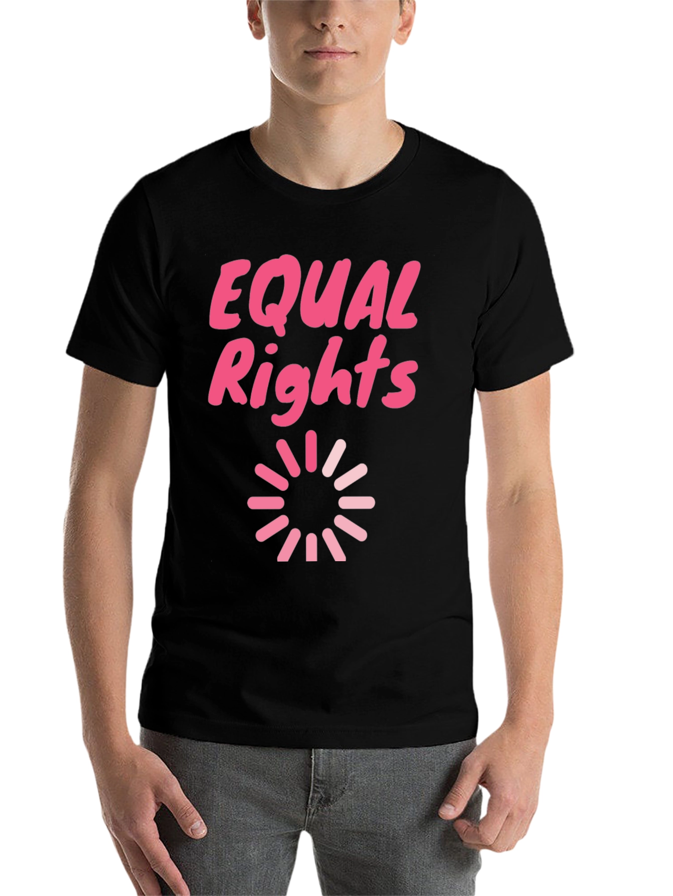 Equal Rights Loading Graphic T-Shirt