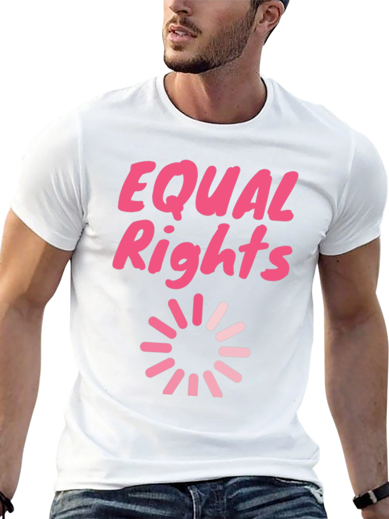 Equal Rights Loading Graphic T-Shirt