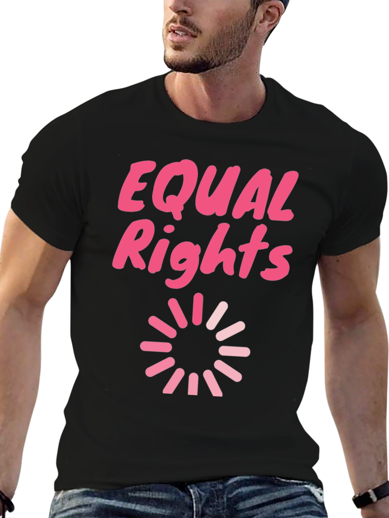 Equal Rights Loading Graphic T-Shirt