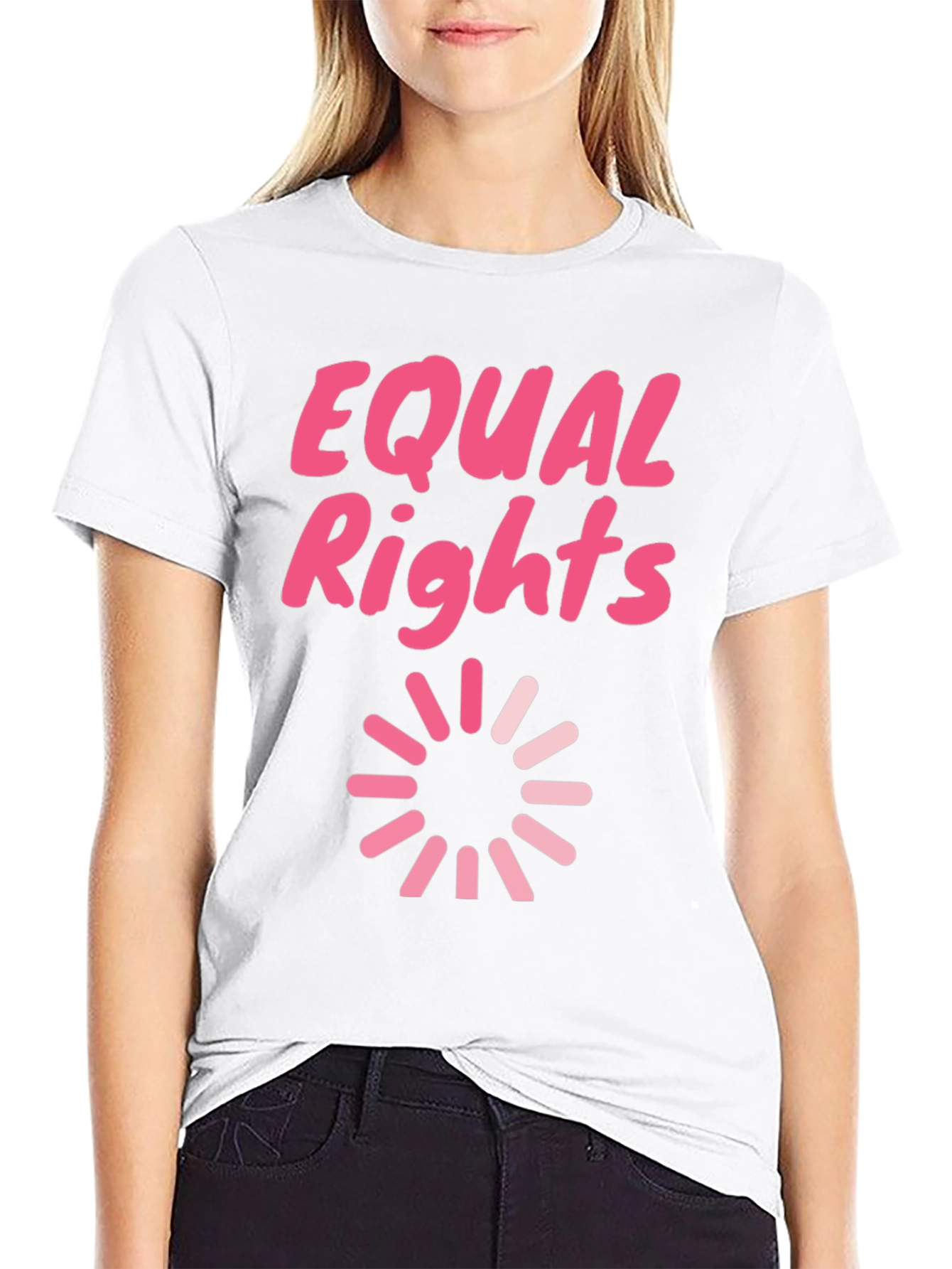 Equal Rights Loading Graphic T-Shirt