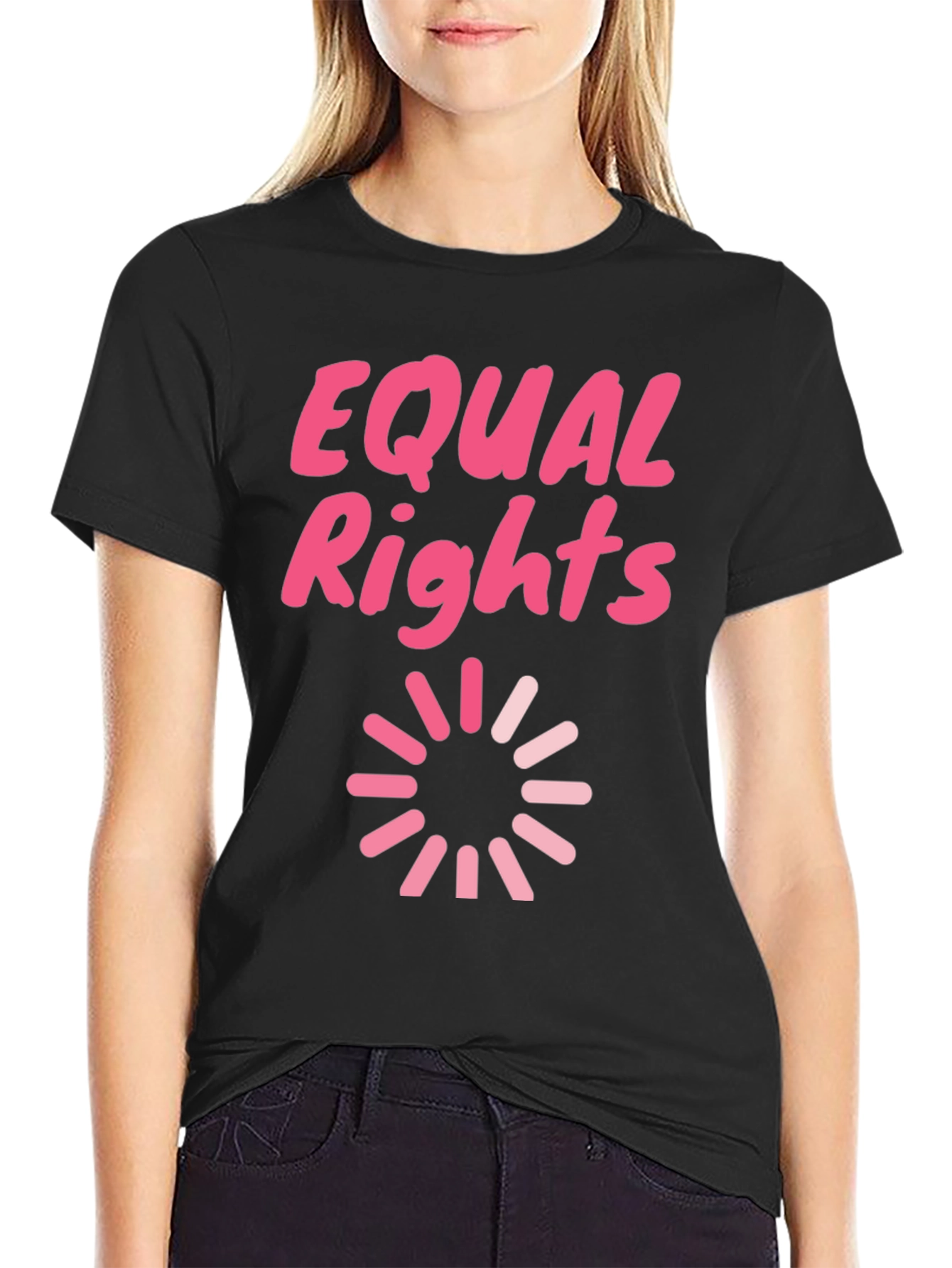 Equal Rights Loading Graphic T-Shirt