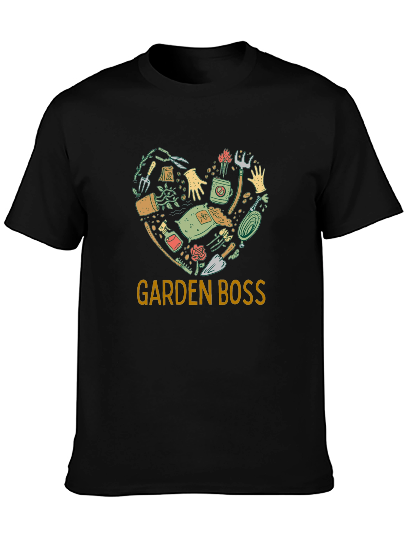 Garden Boss Graphic T-Shirt - Gardeners Gift