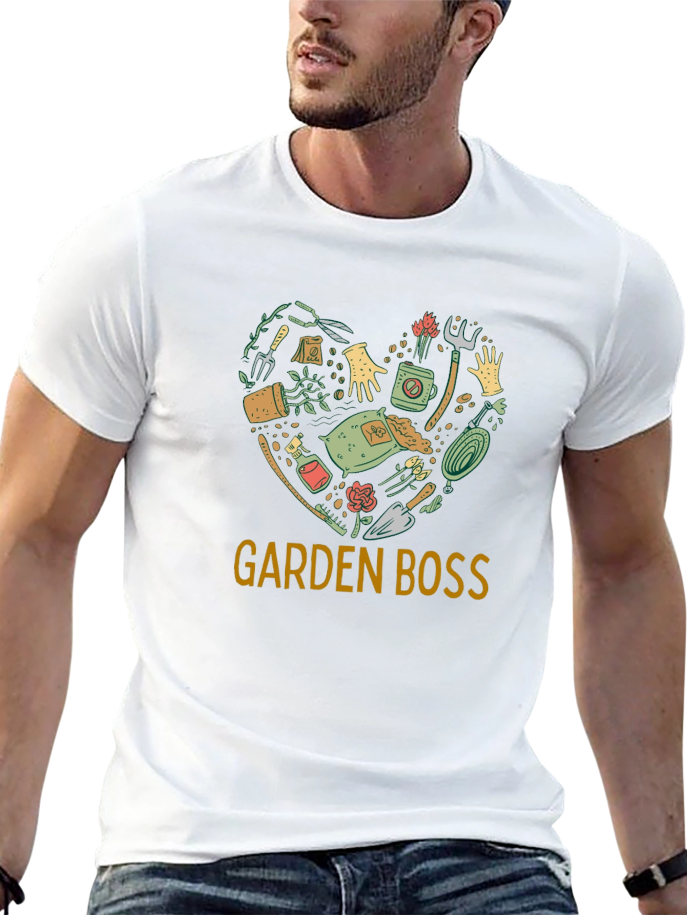 Garden Boss Graphic T-Shirt - Gardeners Gift