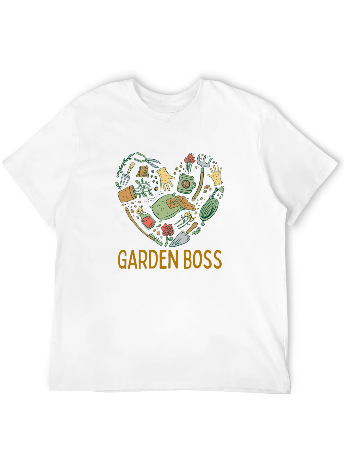 Garden Boss Graphic T-Shirt - Gardeners Gift