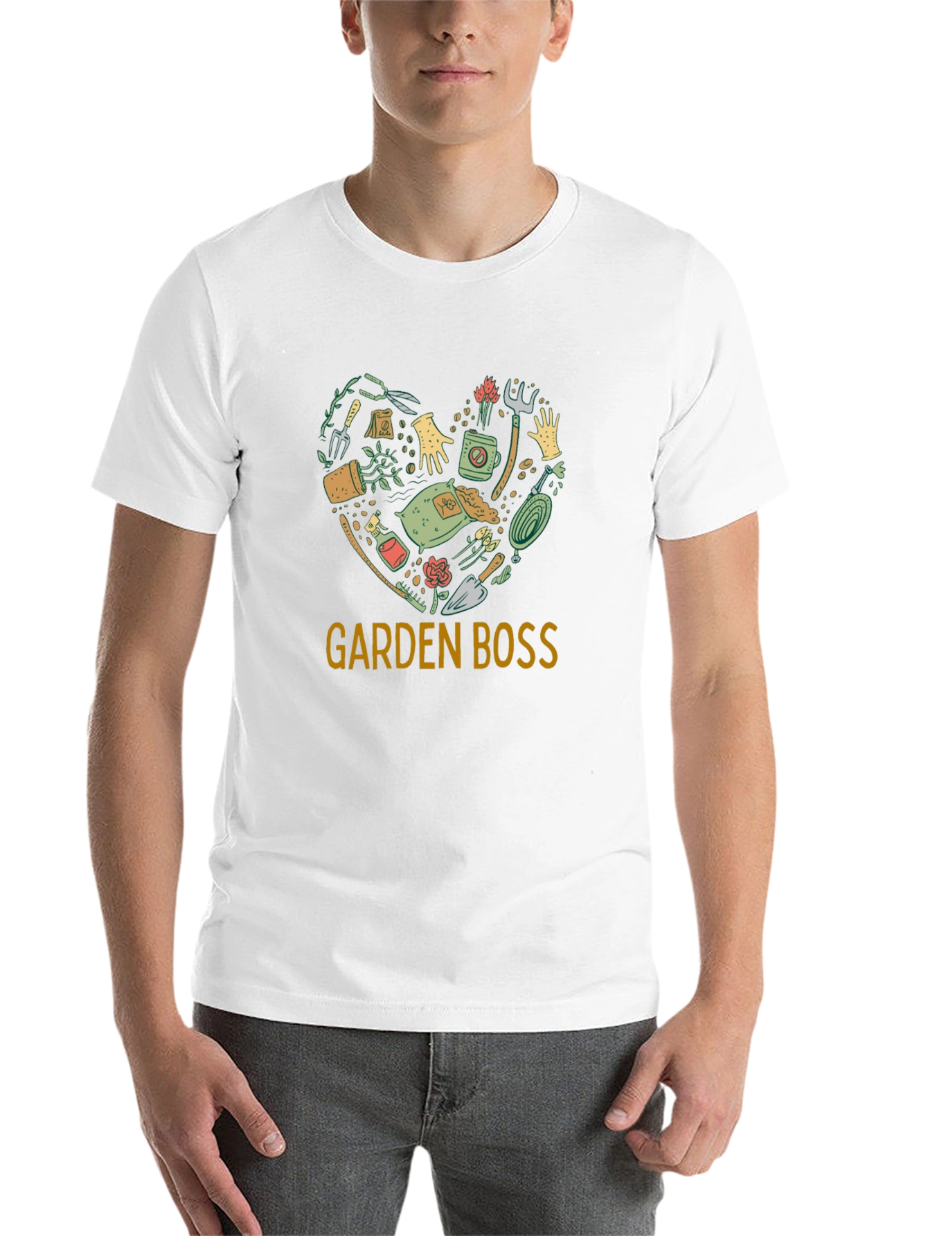 Garden Boss Graphic T-Shirt - Gardeners Gift