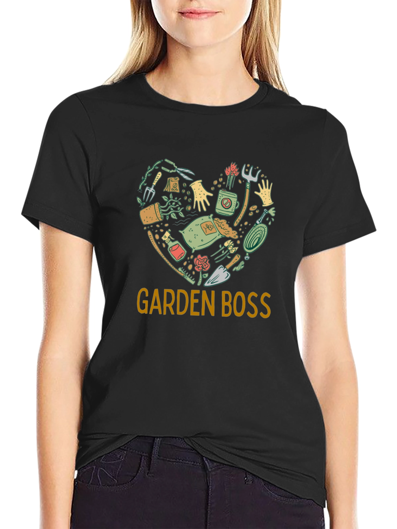 Garden Boss Graphic T-Shirt - Gardeners Gift