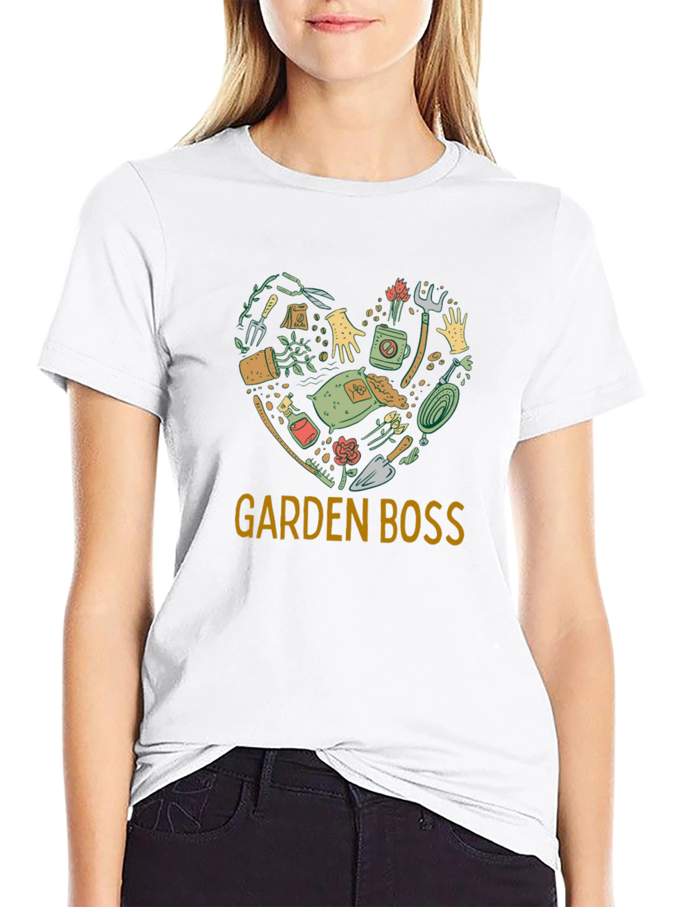 Garden Boss Graphic T-Shirt - Gardeners Gift
