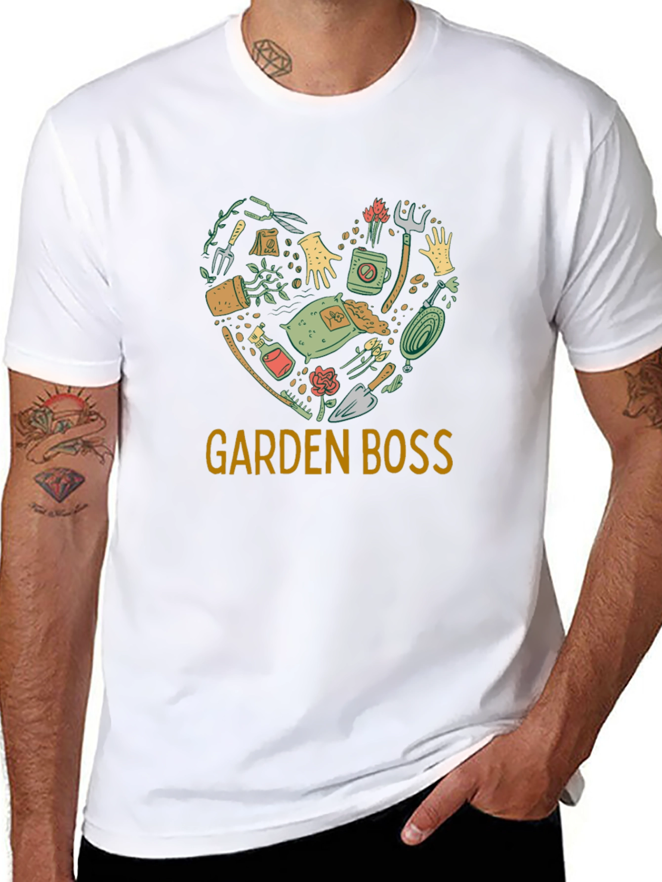 Garden Boss Graphic T-Shirt - Gardeners Gift