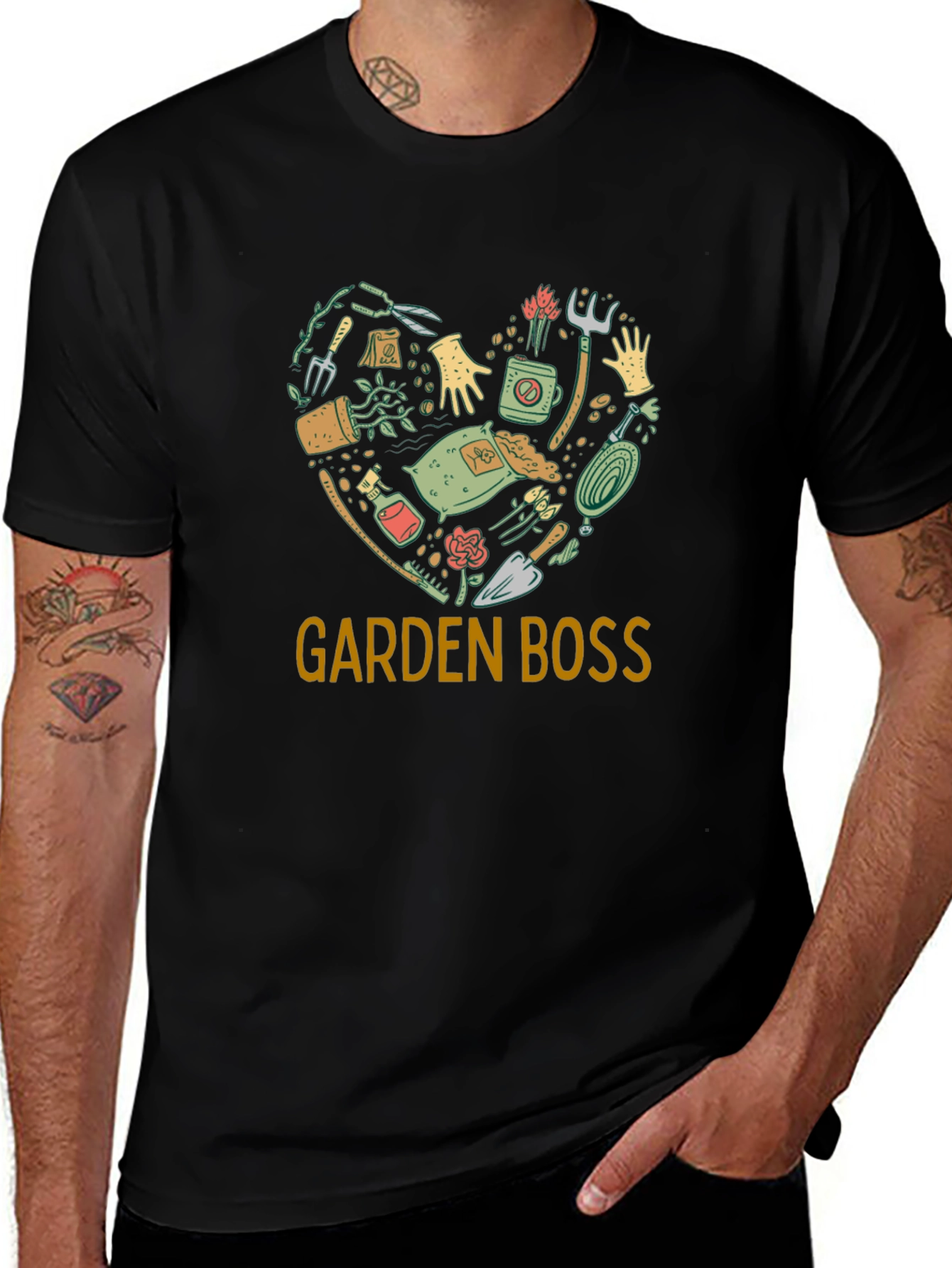 Garden Boss Graphic T-Shirt - Gardeners Gift