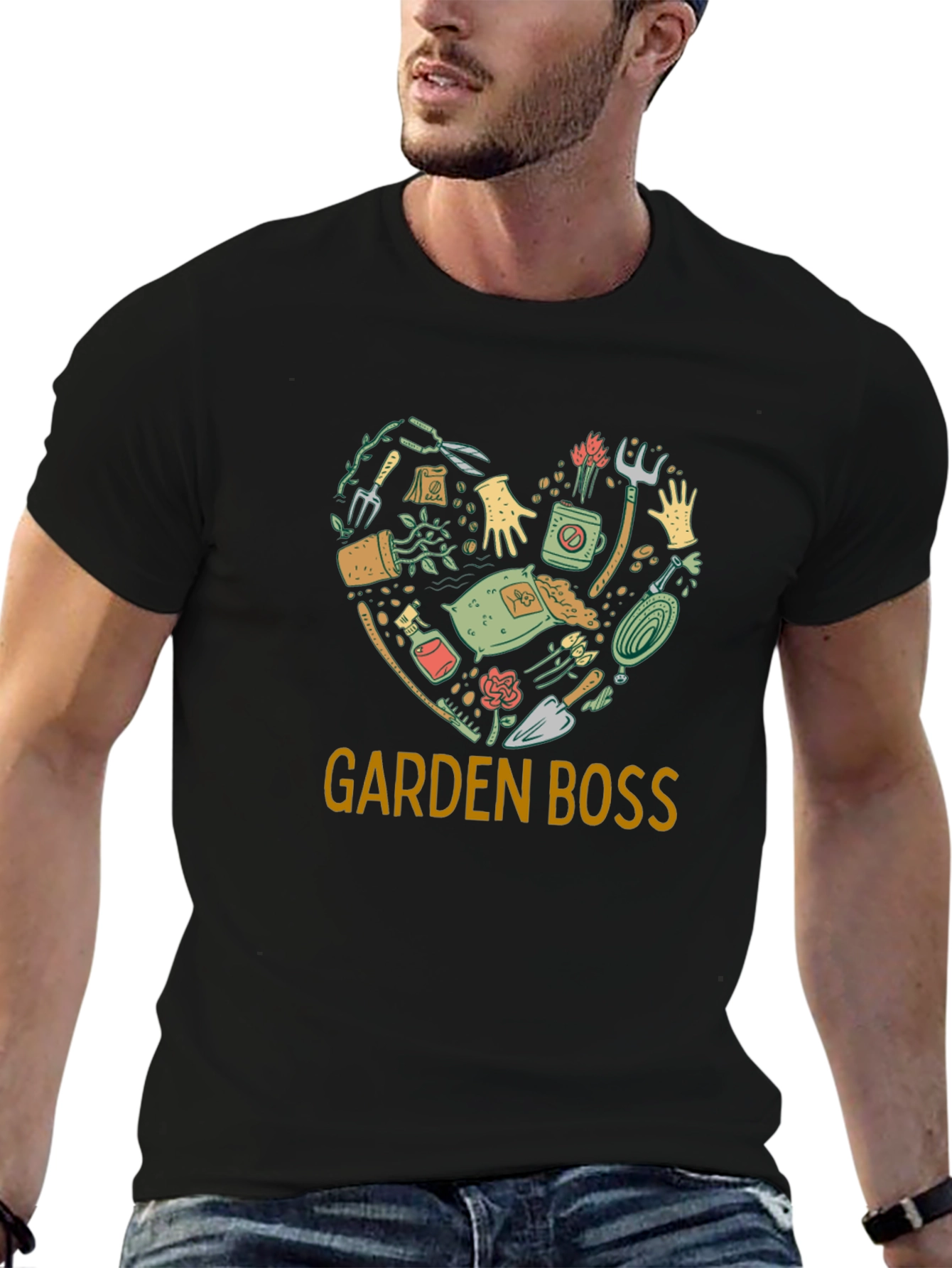 Garden Boss Graphic T-Shirt - Gardeners Gift