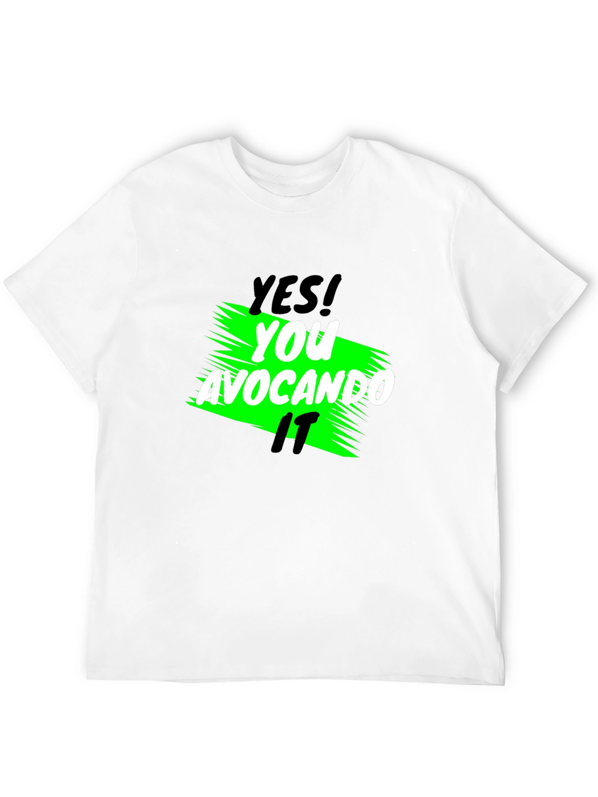 Yes! You Avocando It Black T-Shirt