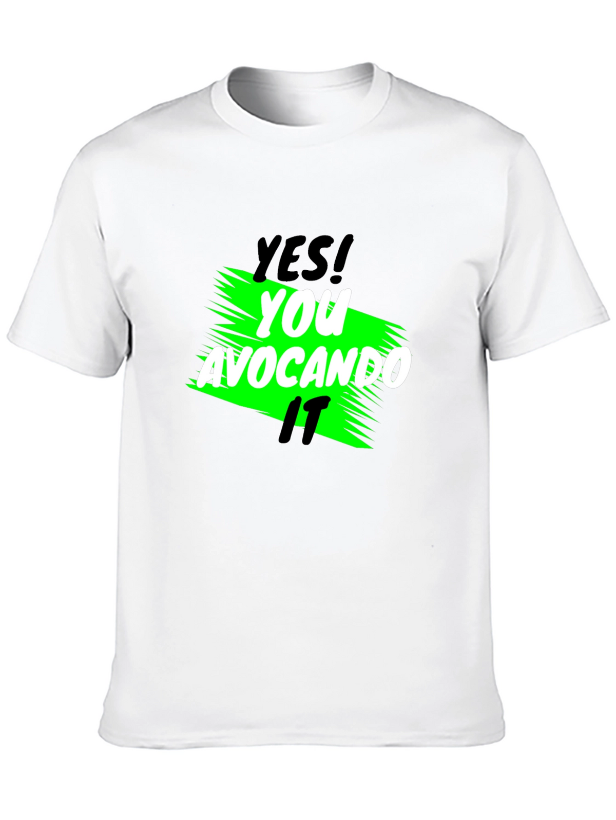 Yes! You Avocando It Black T-Shirt