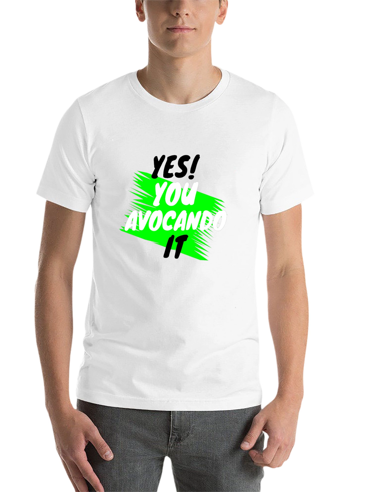 Yes! You Avocando It Black T-Shirt