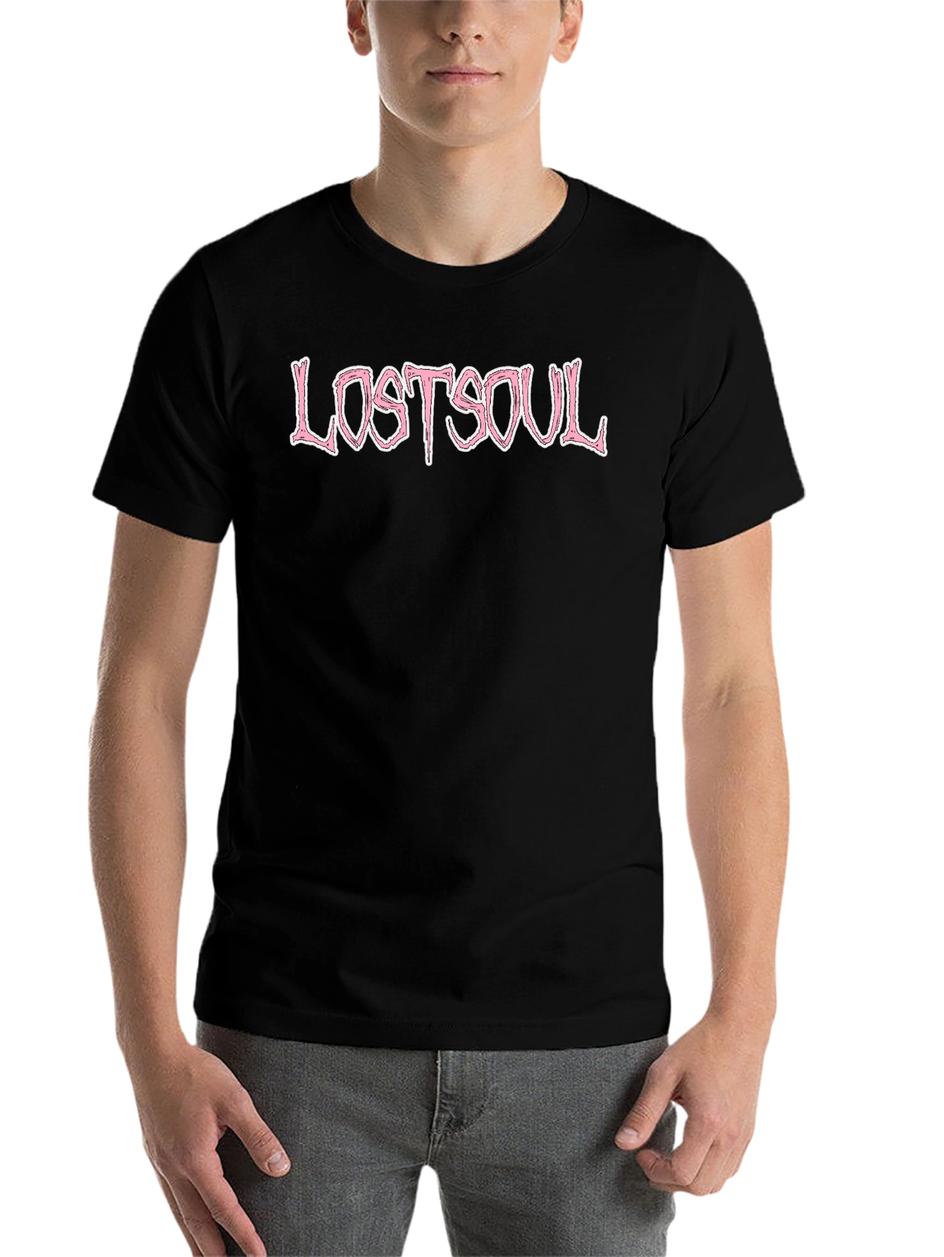 Lost Soul Graphic Print T-Shirt