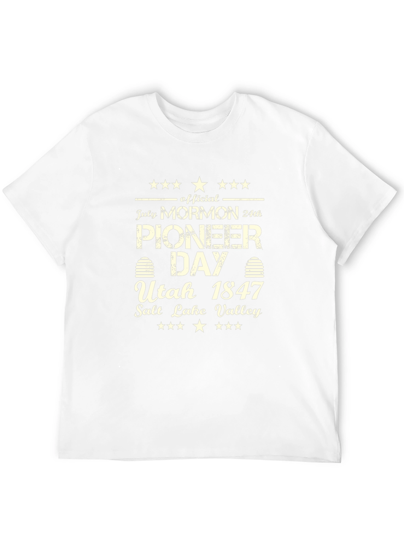 Mormon Pioneer Day T-Shirt - July 24th Utah
