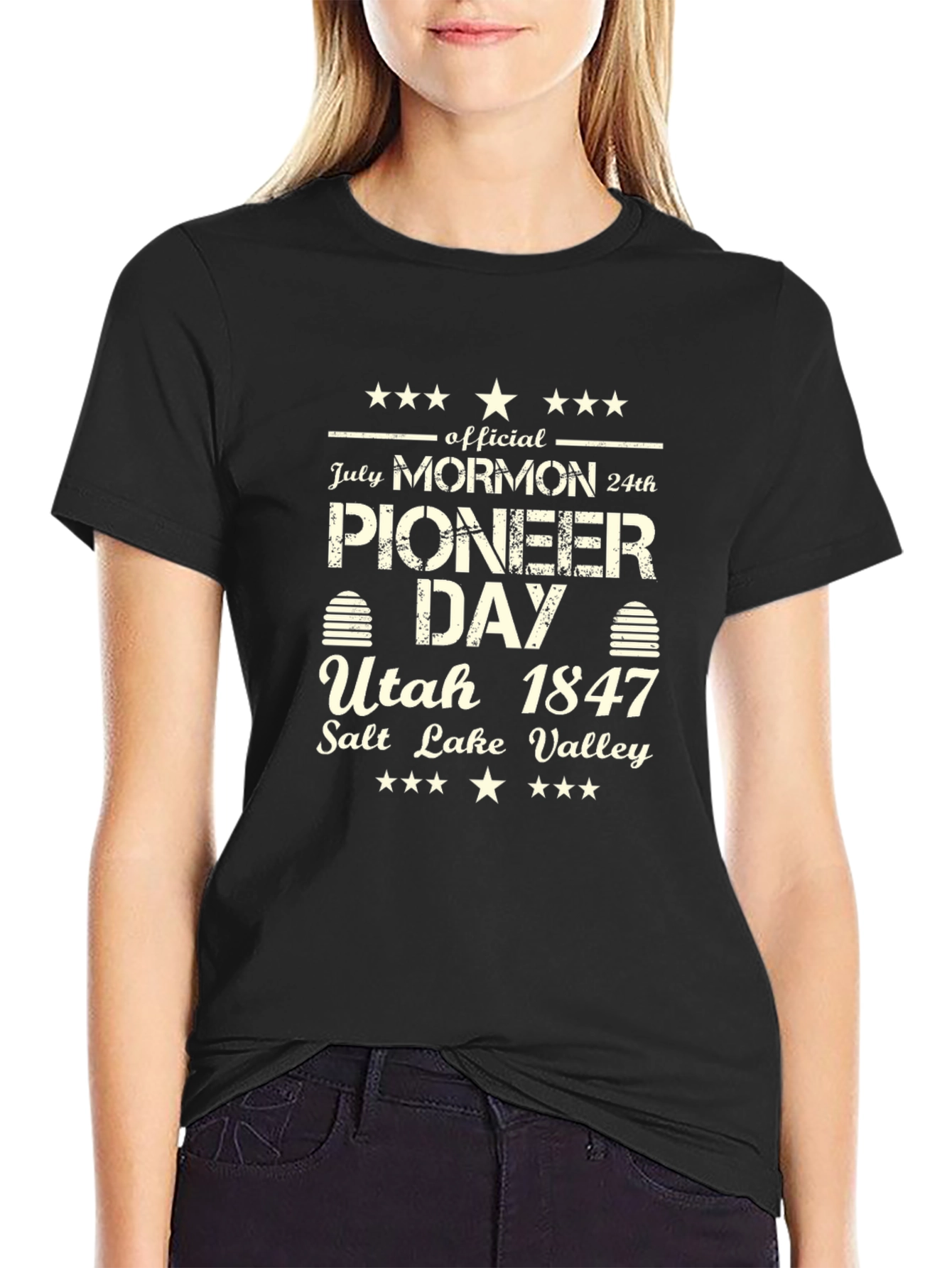 Mormon Pioneer Day T-Shirt - July 24th Utah