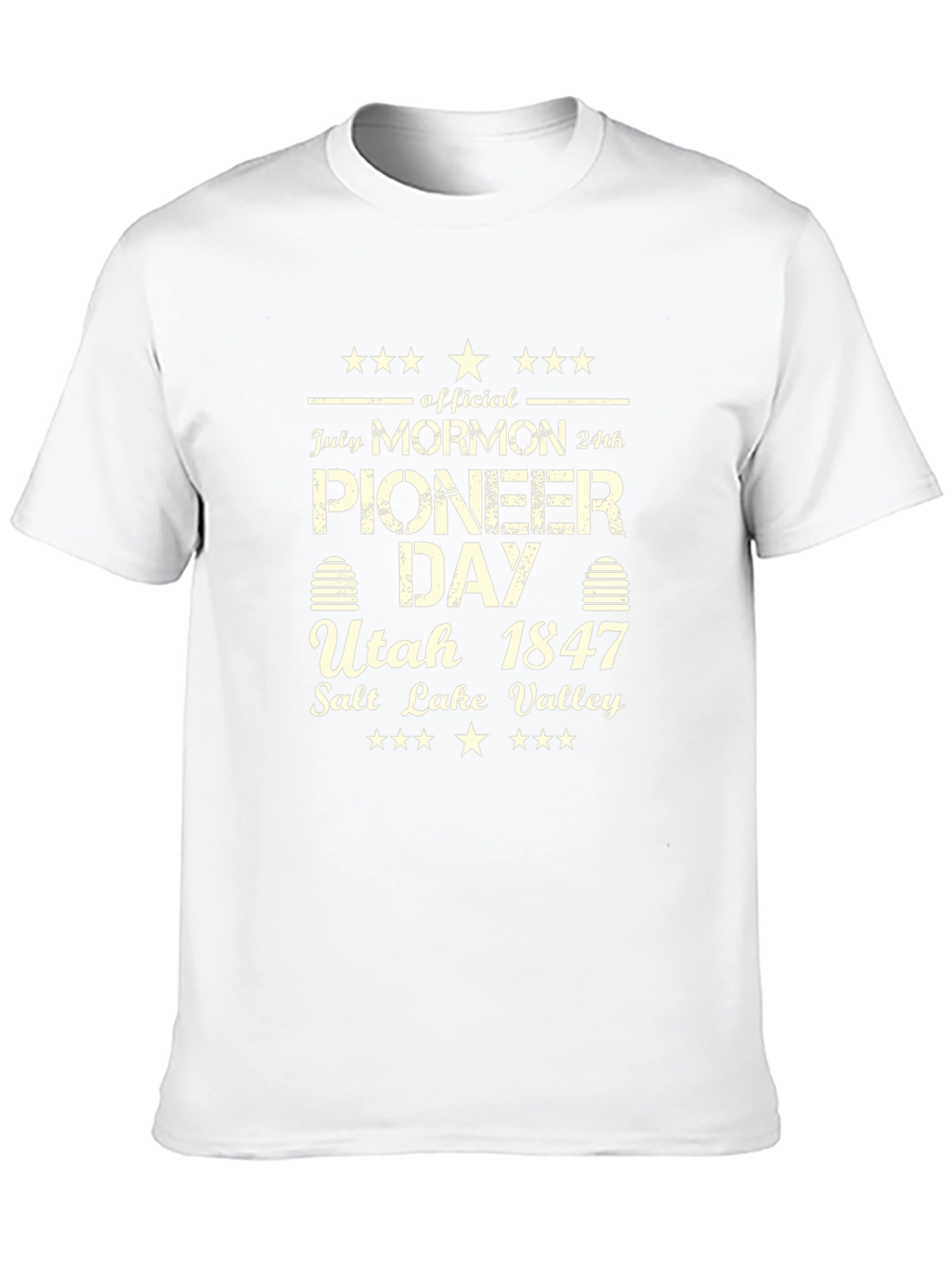 Mormon Pioneer Day T-Shirt - July 24th Utah