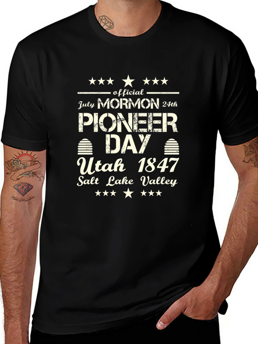 Mormon Pioneer Day T-Shirt - July 24th Utah