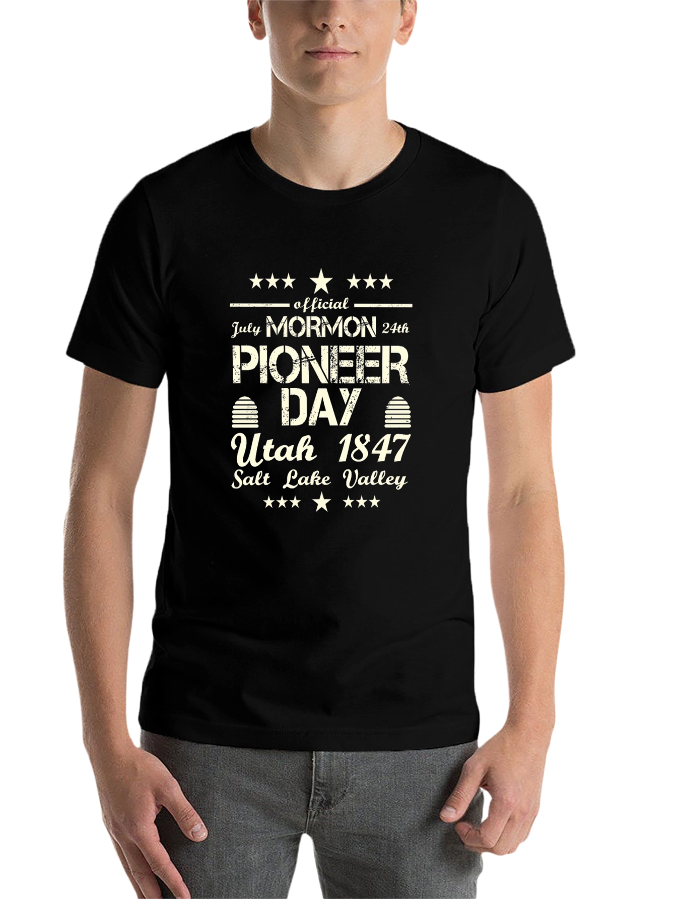 Mormon Pioneer Day T-Shirt - July 24th Utah