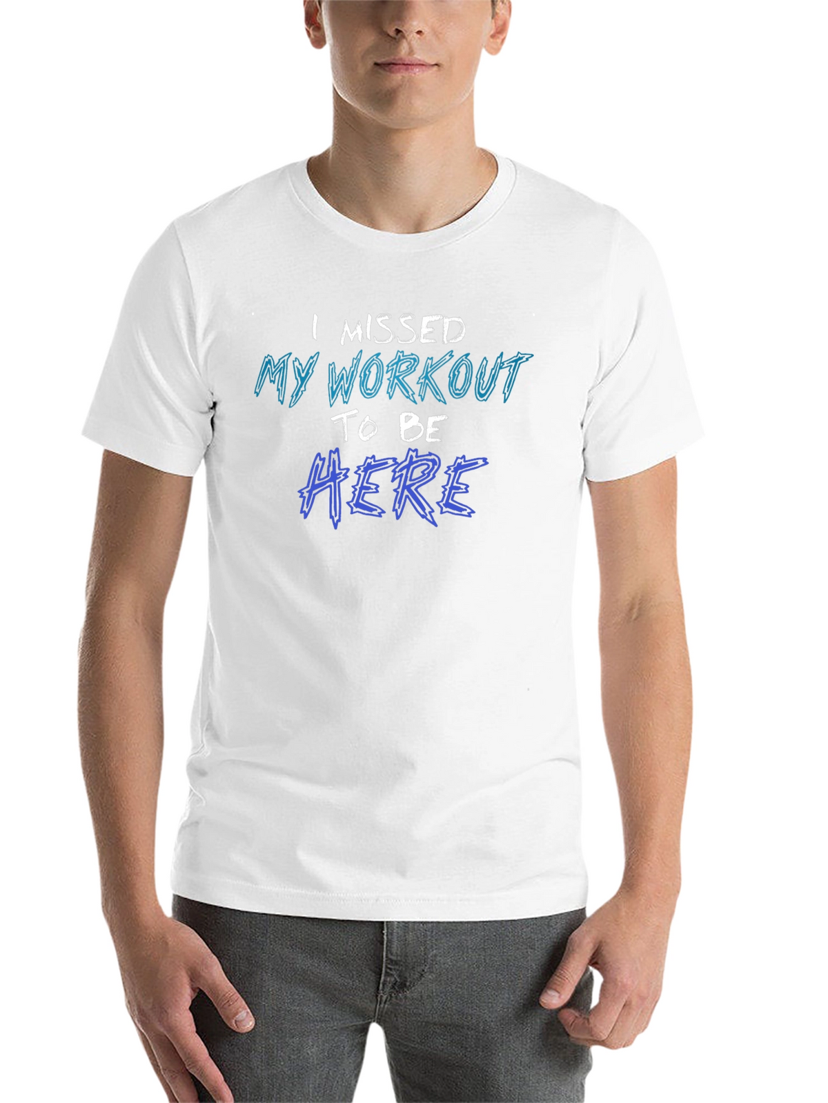 Missed Workout T-Shirt - Funny Gym Excuse Tee