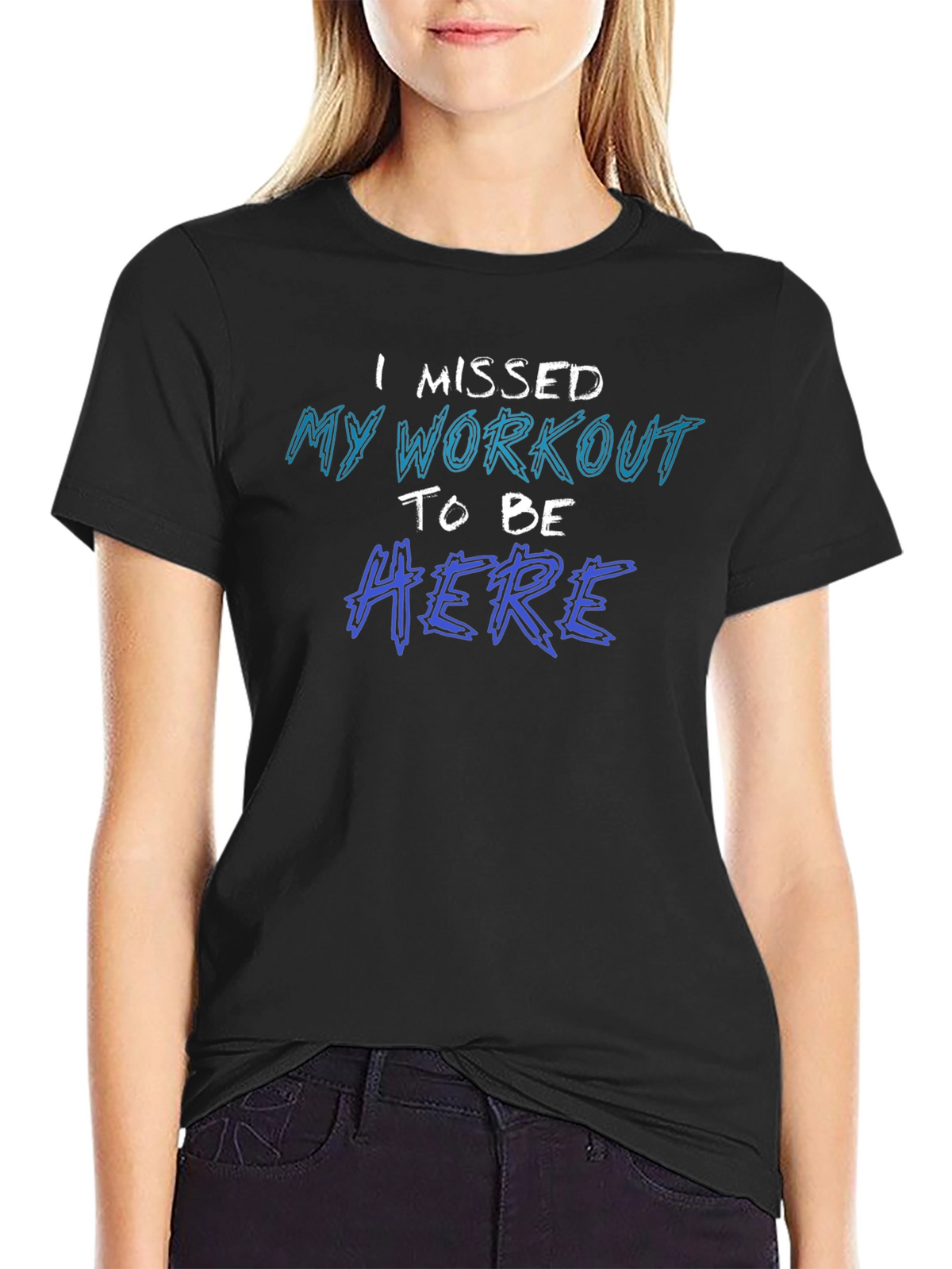 Missed Workout T-Shirt - Funny Gym Excuse Tee